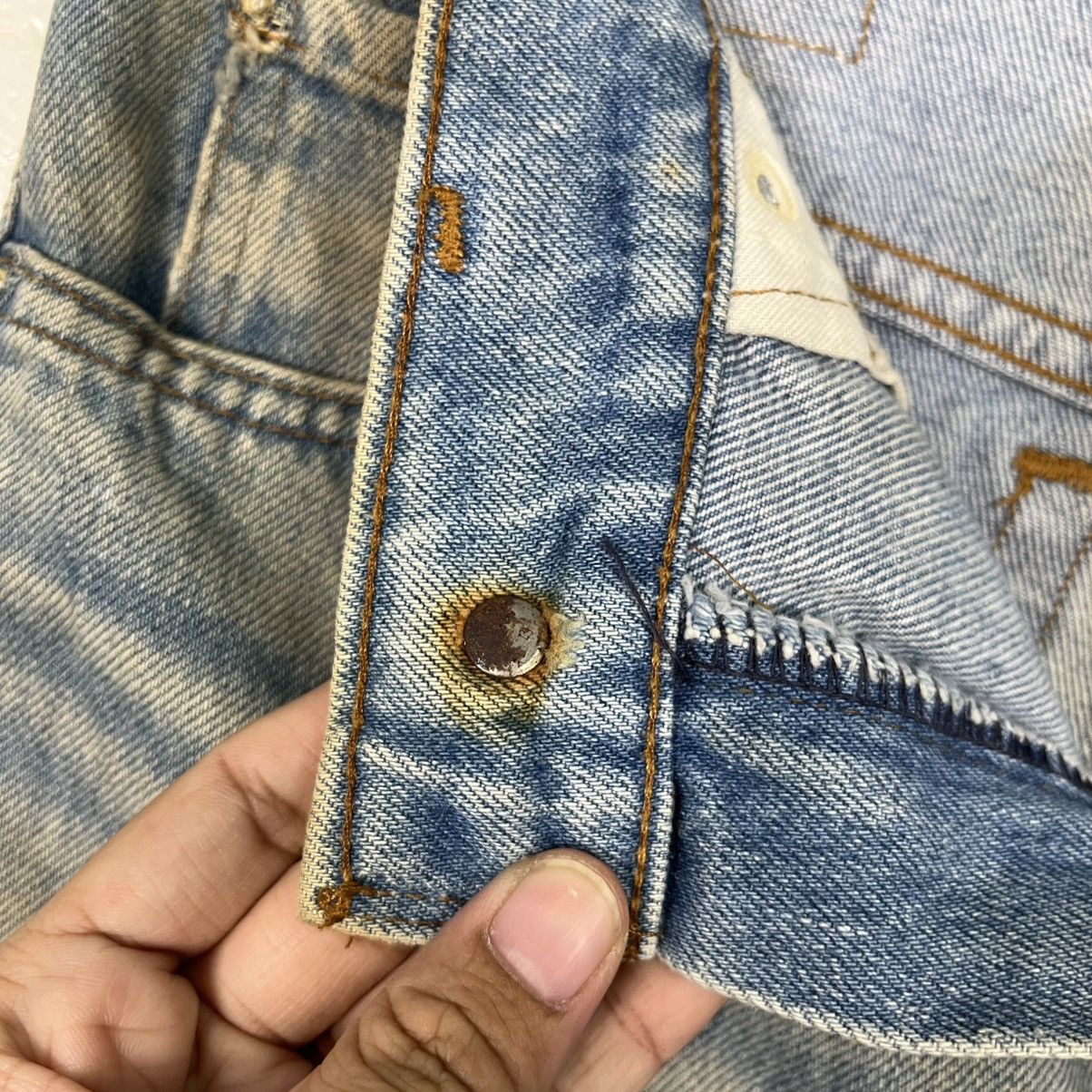 Levi's Vintage Clothing Vintage 80s Levis Lot 506-0217 Selvedge Distressed Denim Size US 26 / EU 42 - 17 Thumbnail