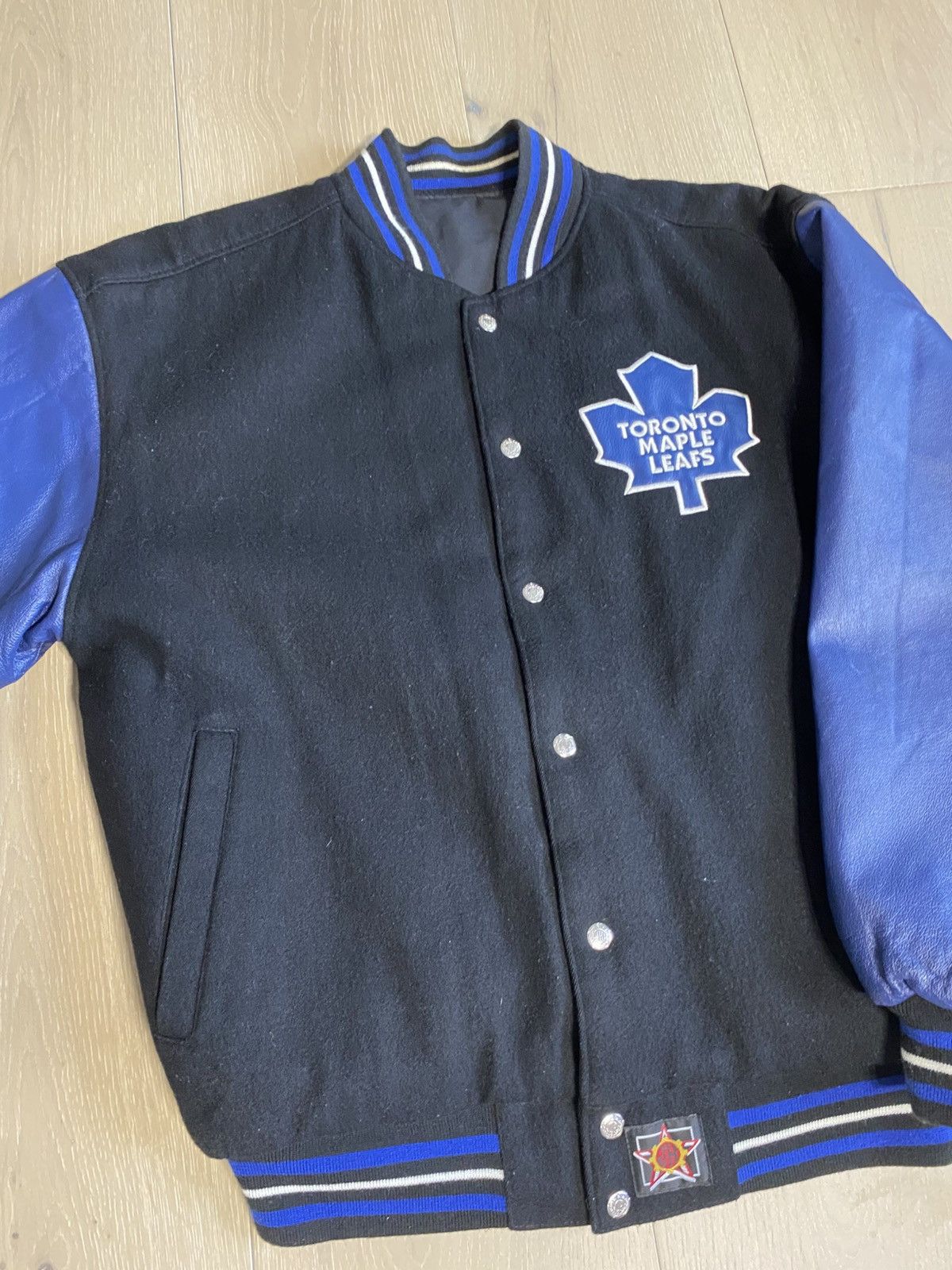 Jeff Hamilton Toronto Maple Leafs Jeff Hamilton Reversible Jacket Size US L / EU 52-54 / 3 - 9 Thumbnail
