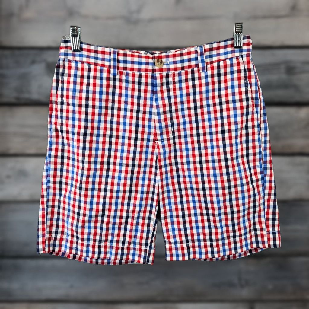 Vineyard Vines VINEYARD VINES Mens Shorts Sz 30 Red Plaid Pockets Chino Casual Sandal? Size US 30 / EU 46 - 1 Thumbnail