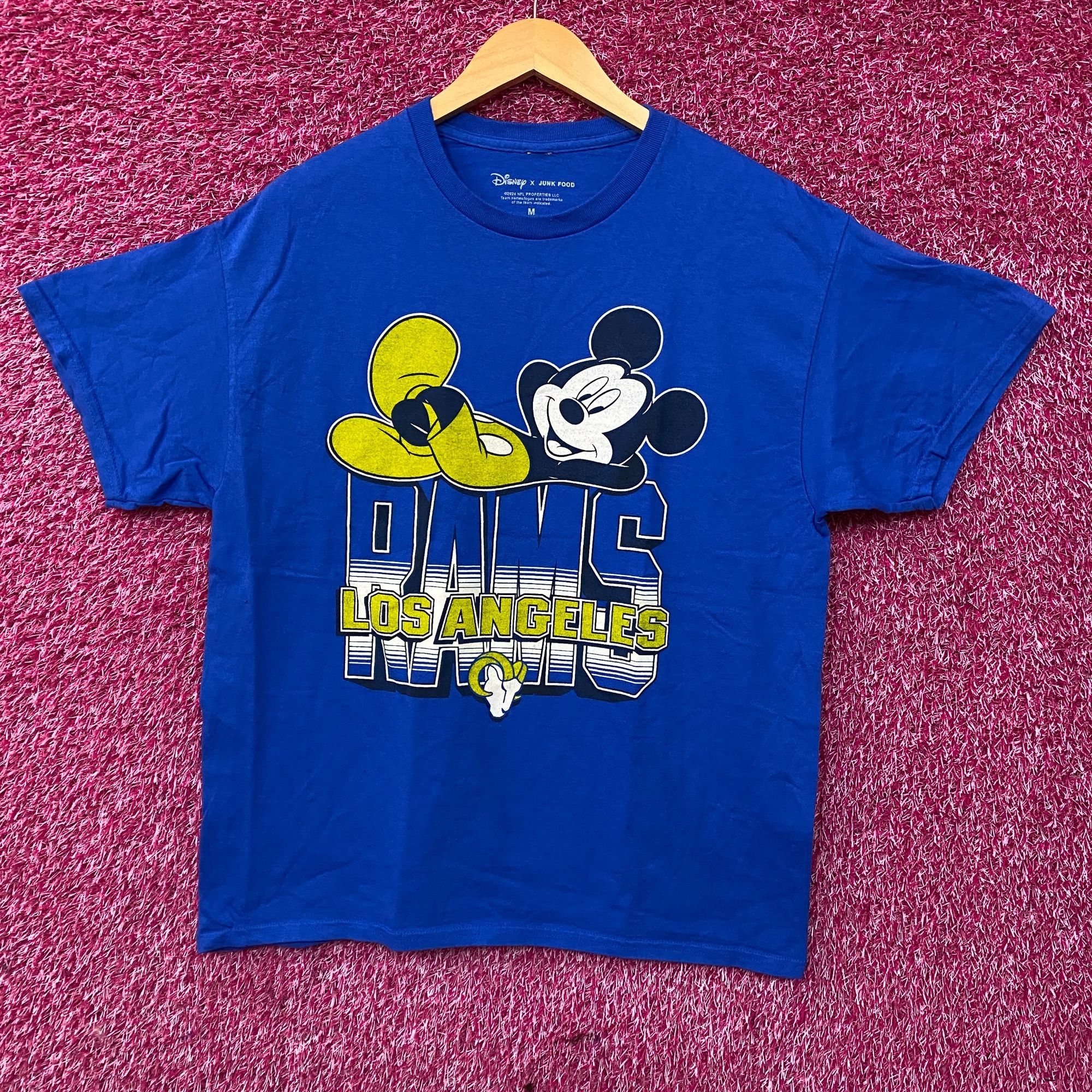 Disney Junk Food x NFL DInsey Mickey Mouse Kick Back Los Angeles Ra Size US M / EU 48-50 / 2 - 1 Thumbnail