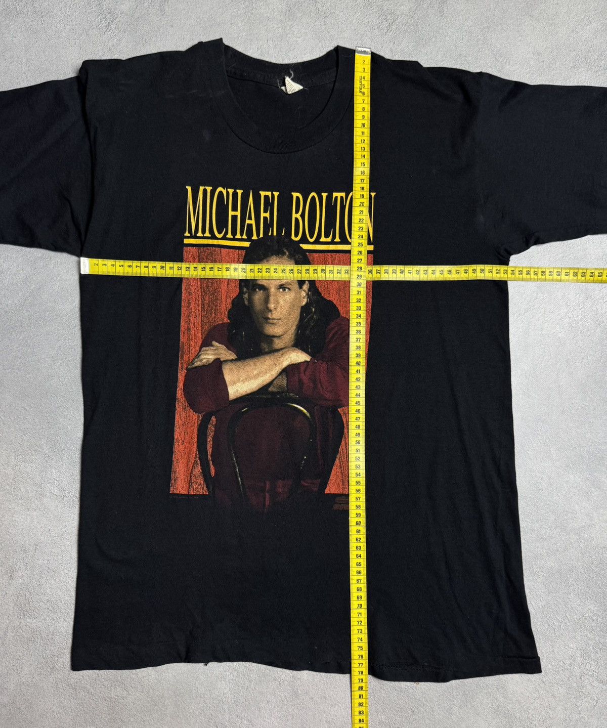 Band Tees 1993 Michael Bolton T-Shirt The Timeless European Tour Size US L / EU 52-54 / 3 - 14 Thumbnail