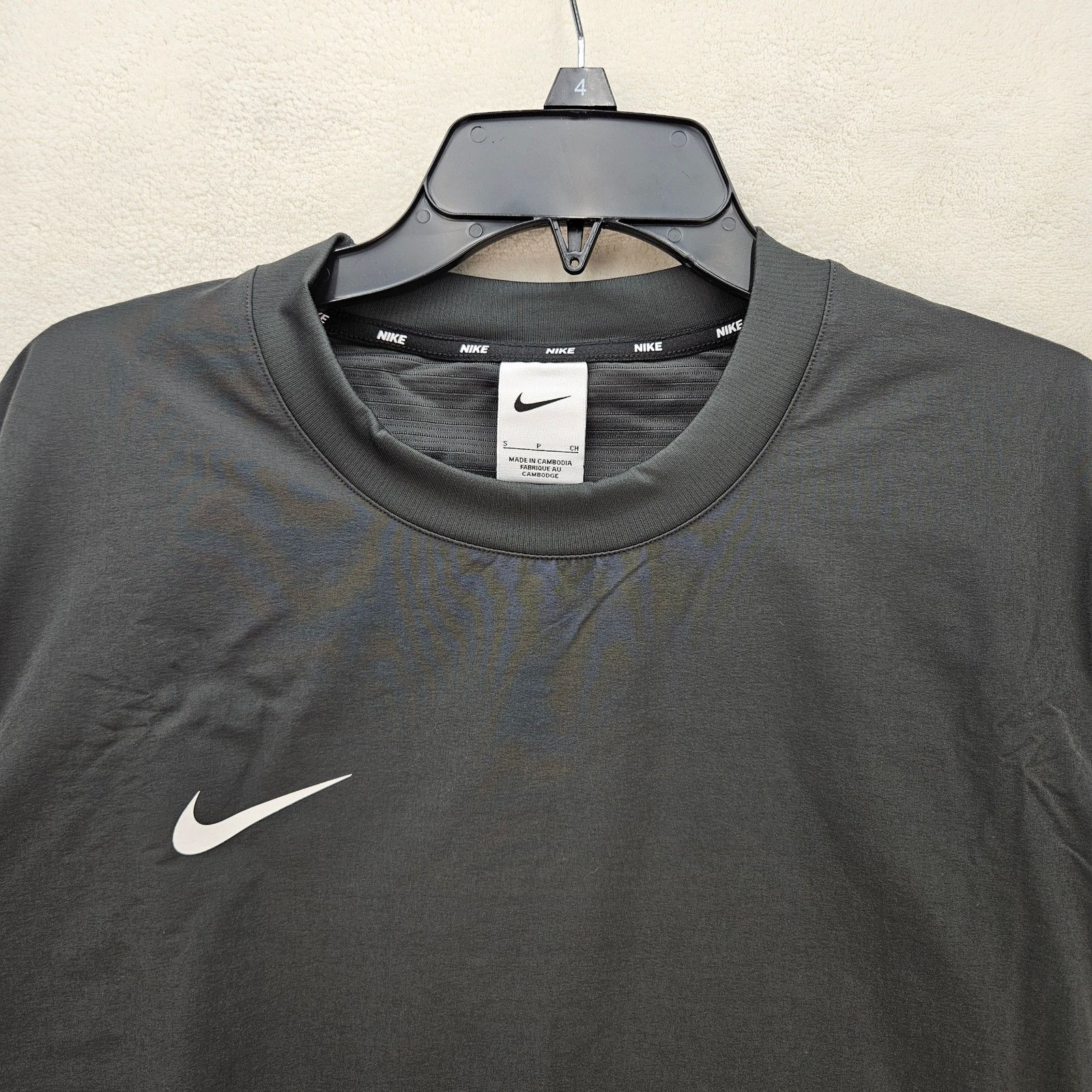 Nike NIKE MEN'S SMALL DRI FIT LIGHTWEIGHT BASEBALL PLAYER GRAY Size US S / EU 44-46 / 1 - 2 Thumbnail