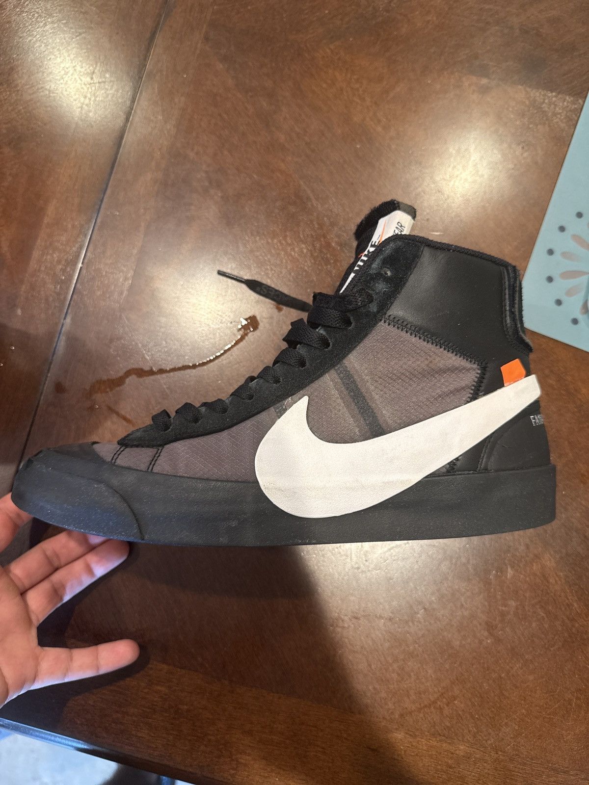 Nike × Off-White Off White x Nike Blazer High Size US 10.5 / EU 43-44 - 7 Thumbnail