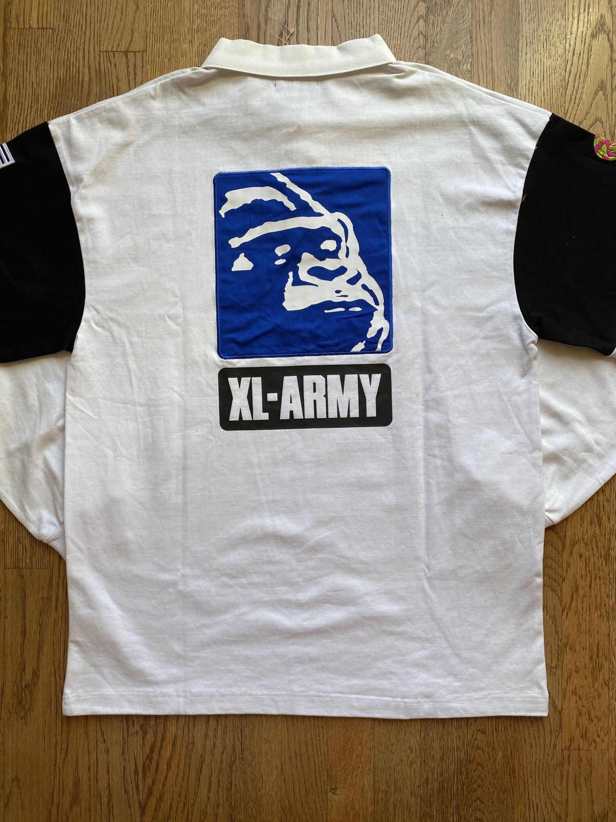 Japanese Brand × X-LARGE × Xlarge XLarge Long Sleeve Polo Tee Sz XL Size US XL / EU 56 / 4 - 5 Thumbnail
