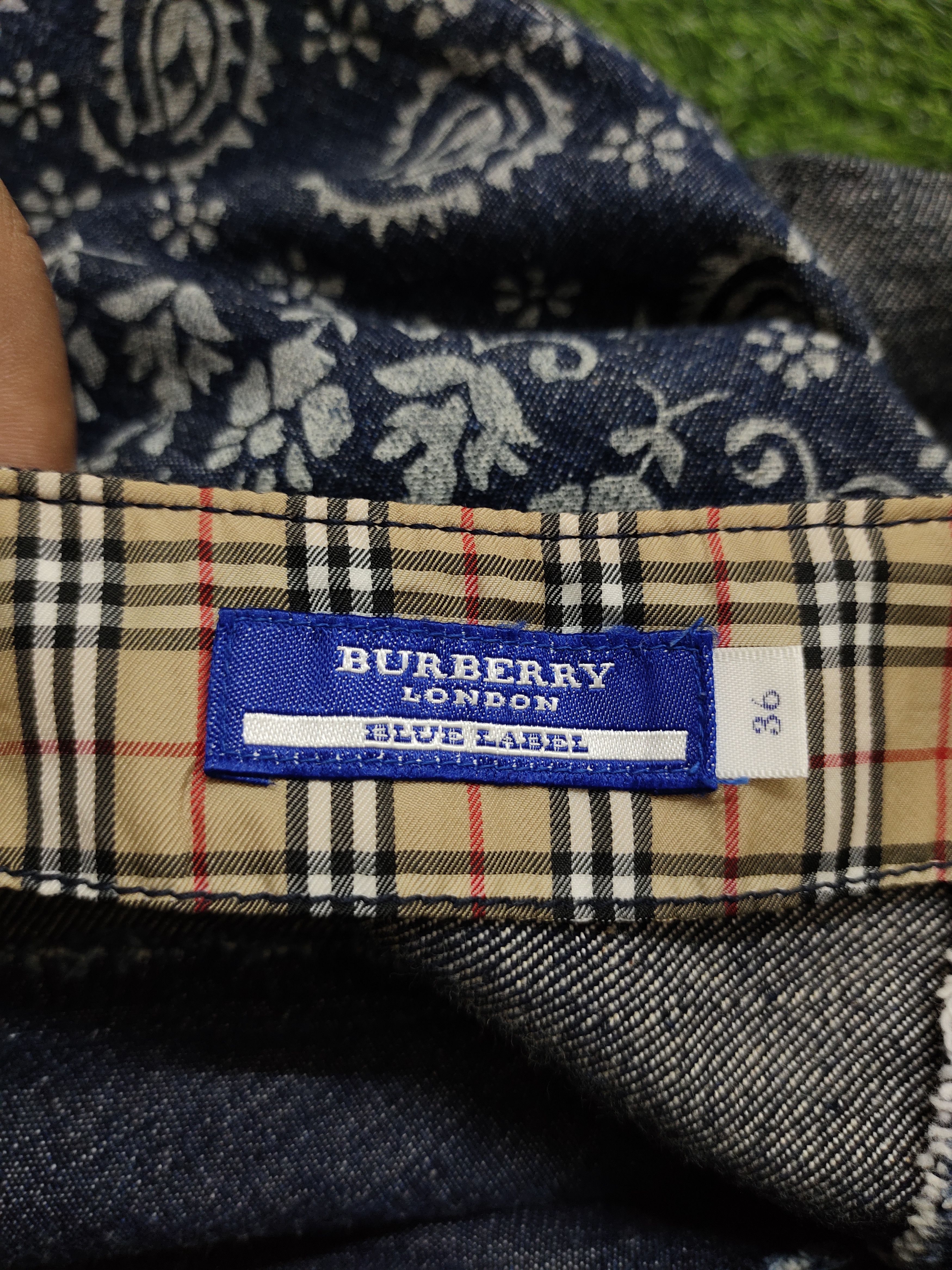 Burberry Burberry London Blue Label Paisley Patchwork Mini Skirt Size 24" / US 00 / IT 34 - 12 Thumbnail