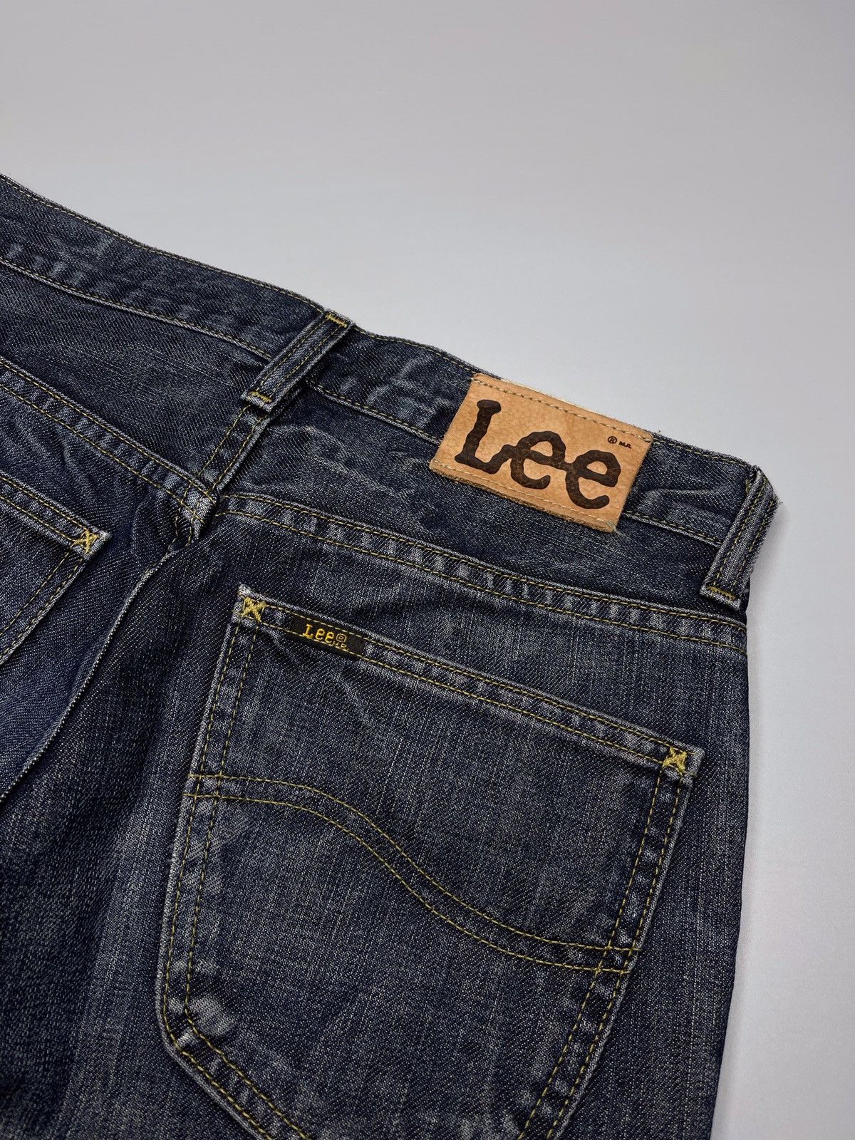 Japanese Brand × Lee Flare Vintage Lee Japan Jeans Riders Bootcut Rare Size 29" - 4 Thumbnail
