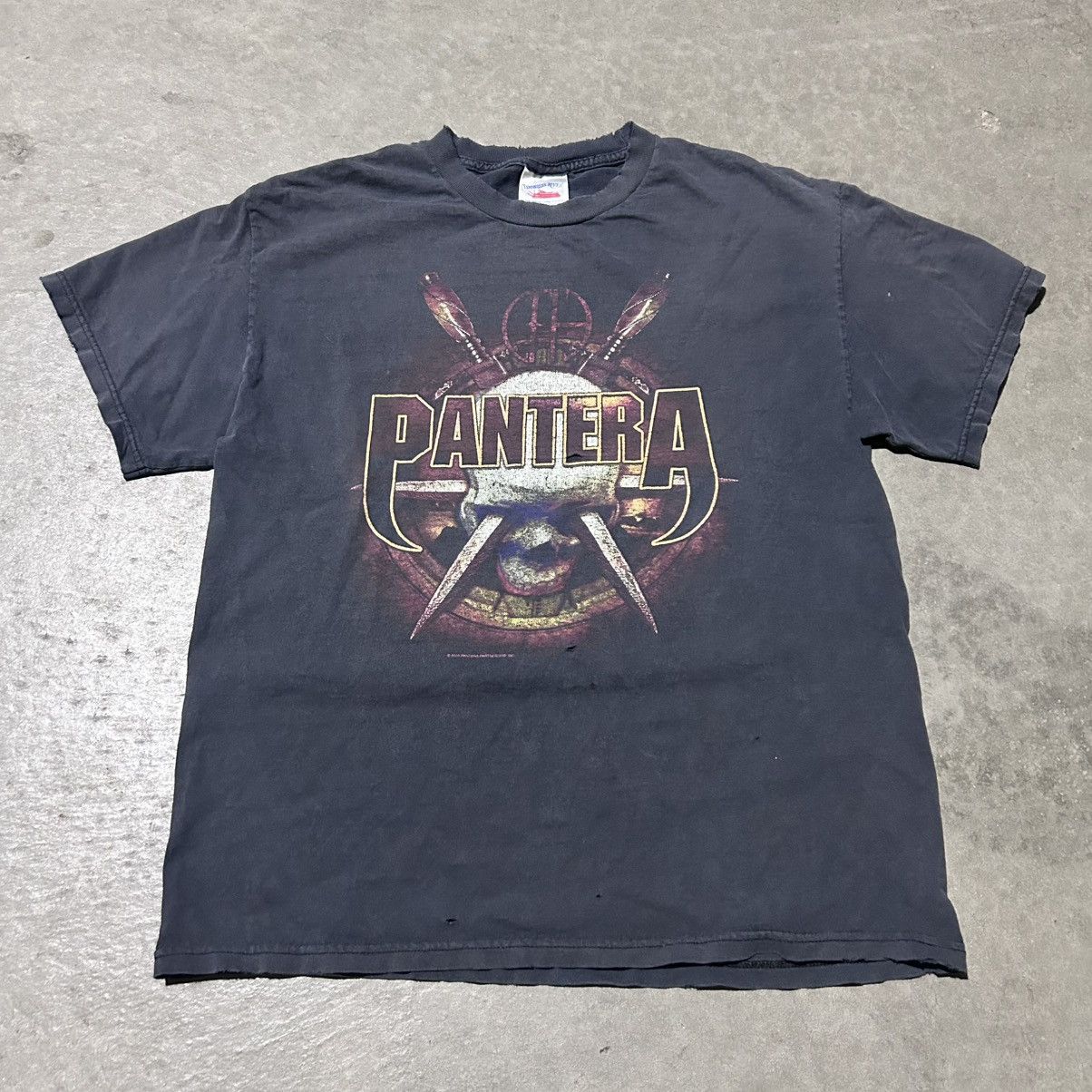 Band Tees Pantera cowboys from hell faded black band tee shirt Size US L / EU 52-54 / 3 - 1 Thumbnail