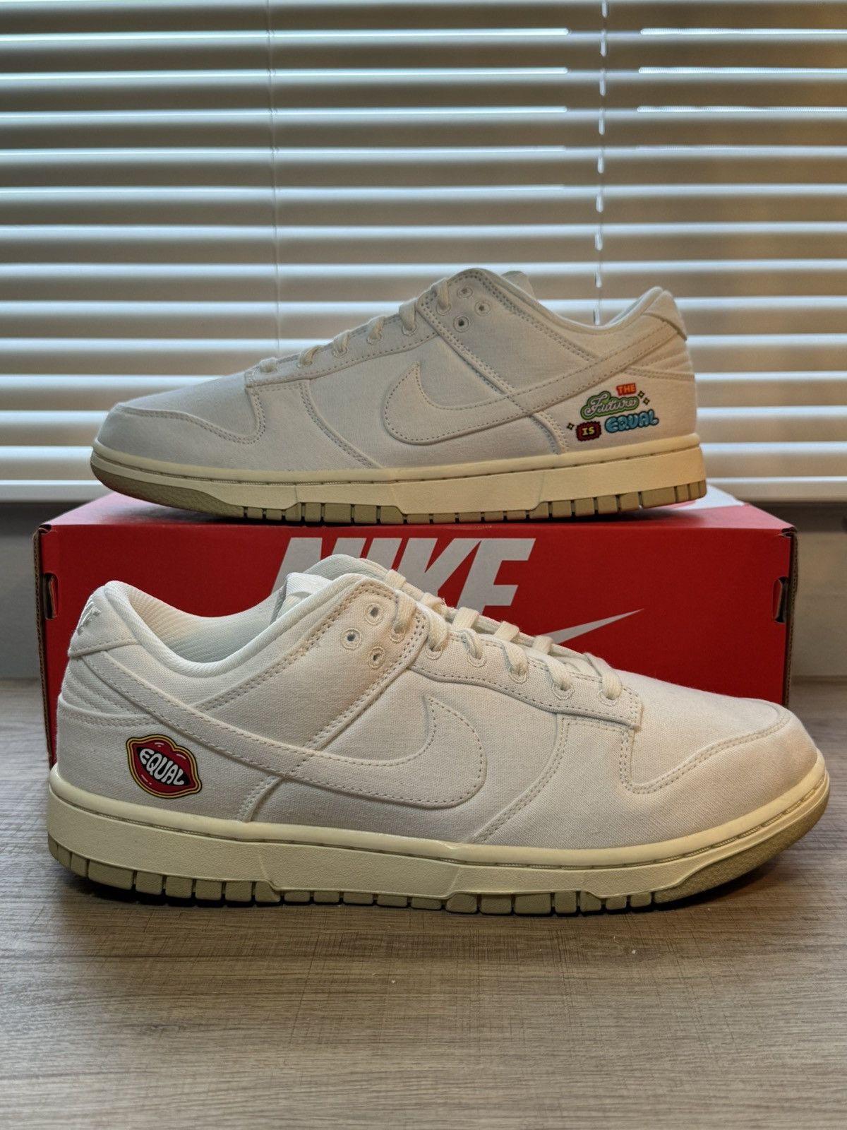 Nike Size:10.5W Dunk low “The future is equal” Size US 10.5 / IT 40.5 - 2 Thumbnail