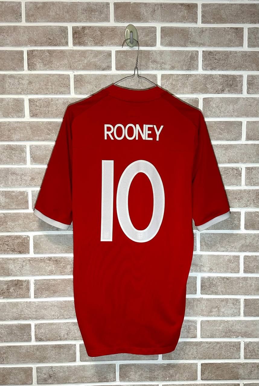 Umbro England 2010 Umbro away shirt jersey Rooney 10 World Cup Size US L / EU 52-54 / 3 - 2 Thumbnail