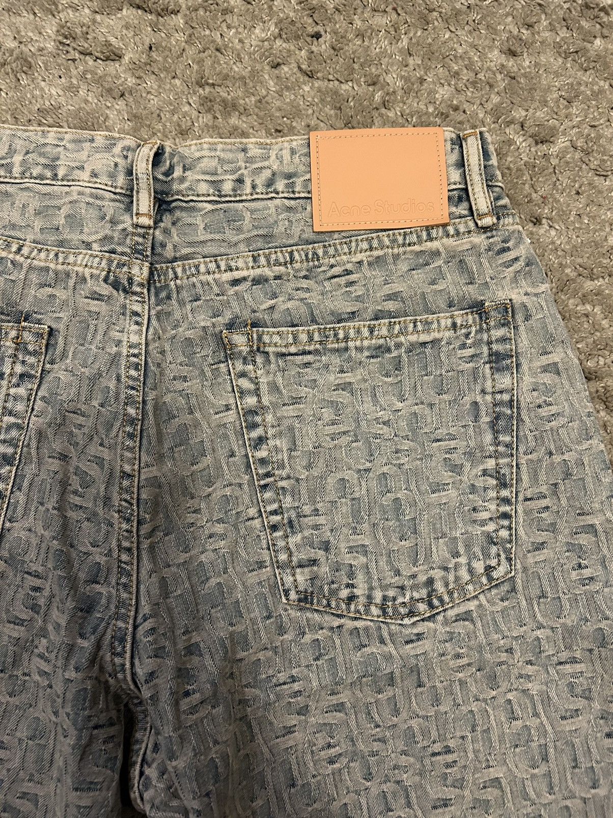 Acne Studios Acne Studios Monogram jeans Size US 33 - 4 Thumbnail