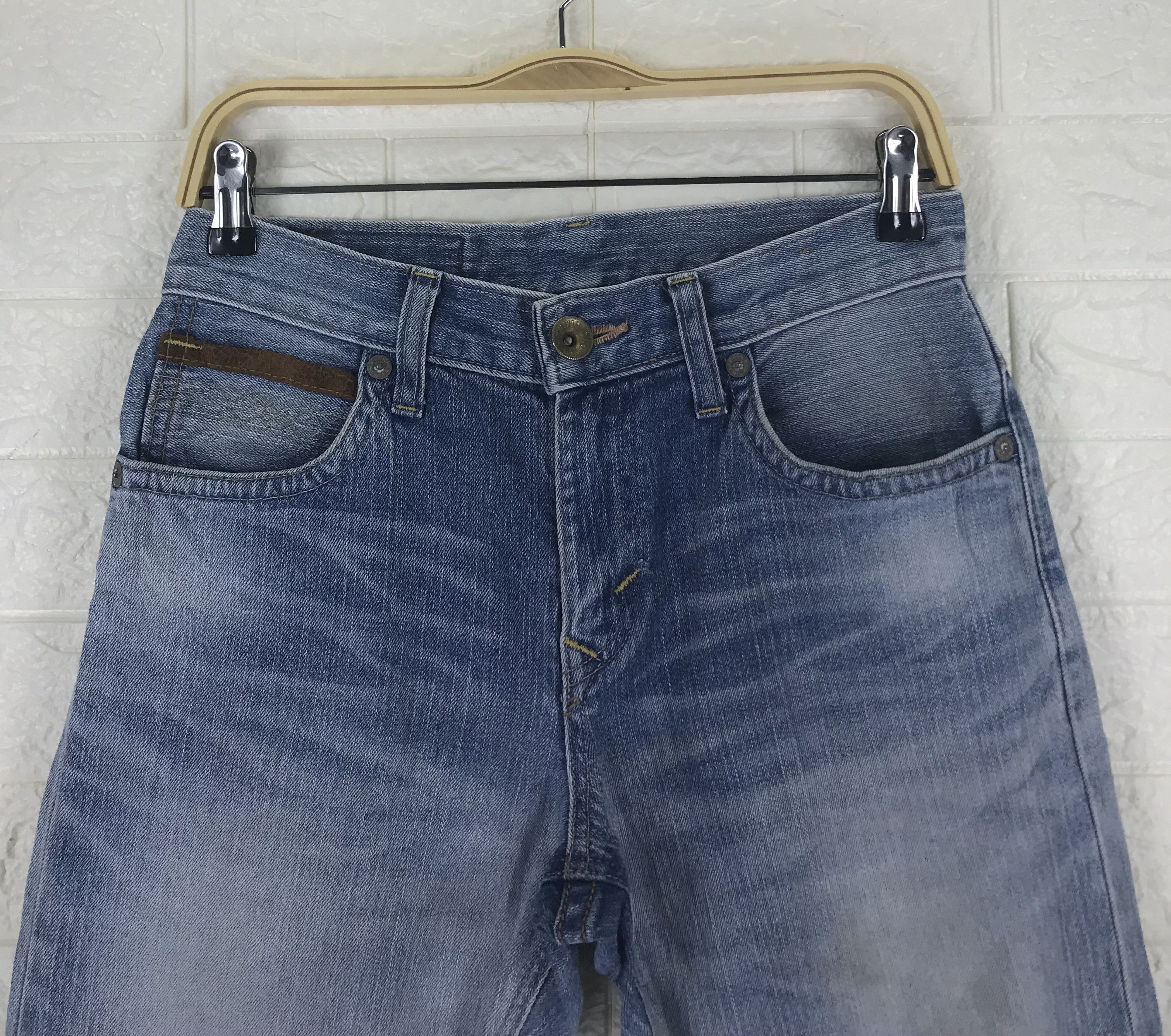 Edwin Vintage Edwin 404 Faded Blue Jeans Size US 28 / EU 44 - 6 Thumbnail
