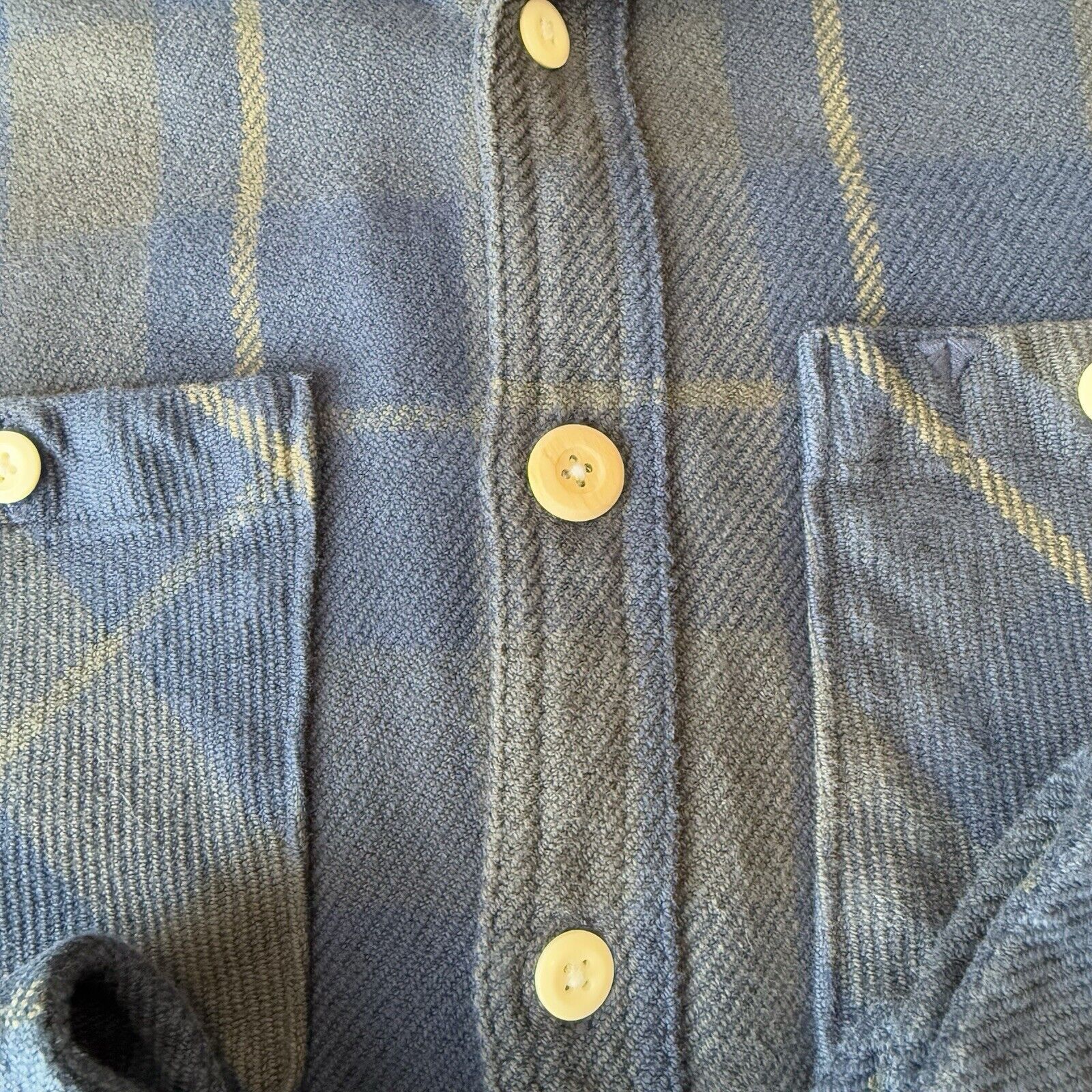 The North Face North Face Valley Twill Flannel Shirt Small Blue Button Up Size US S / EU 44-46 / 1 - 6 Thumbnail