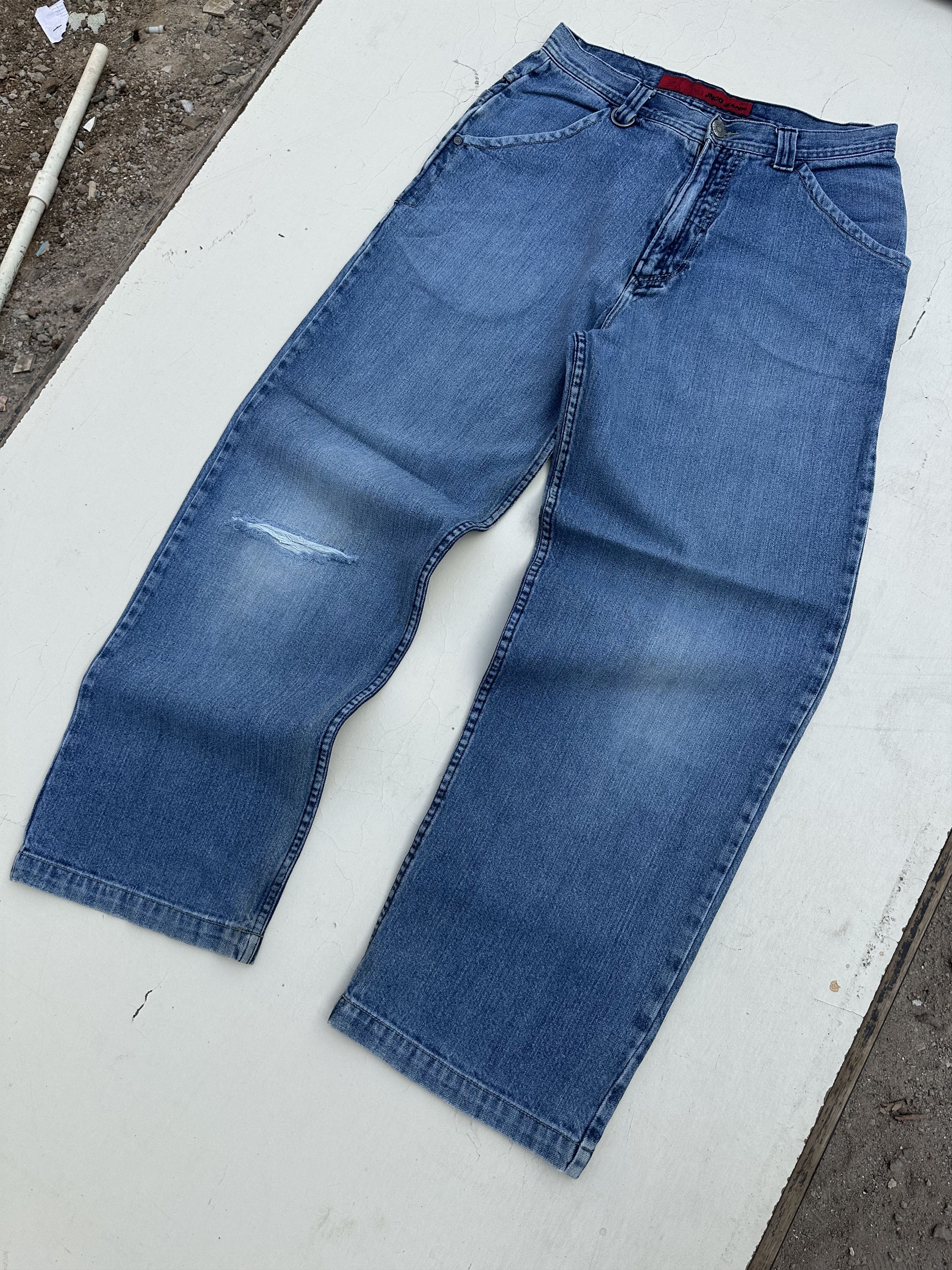 JNCO Rare Vintage Jnco Eagle wings baggy Jean's. Size US 32 / EU 48 - 5 Thumbnail