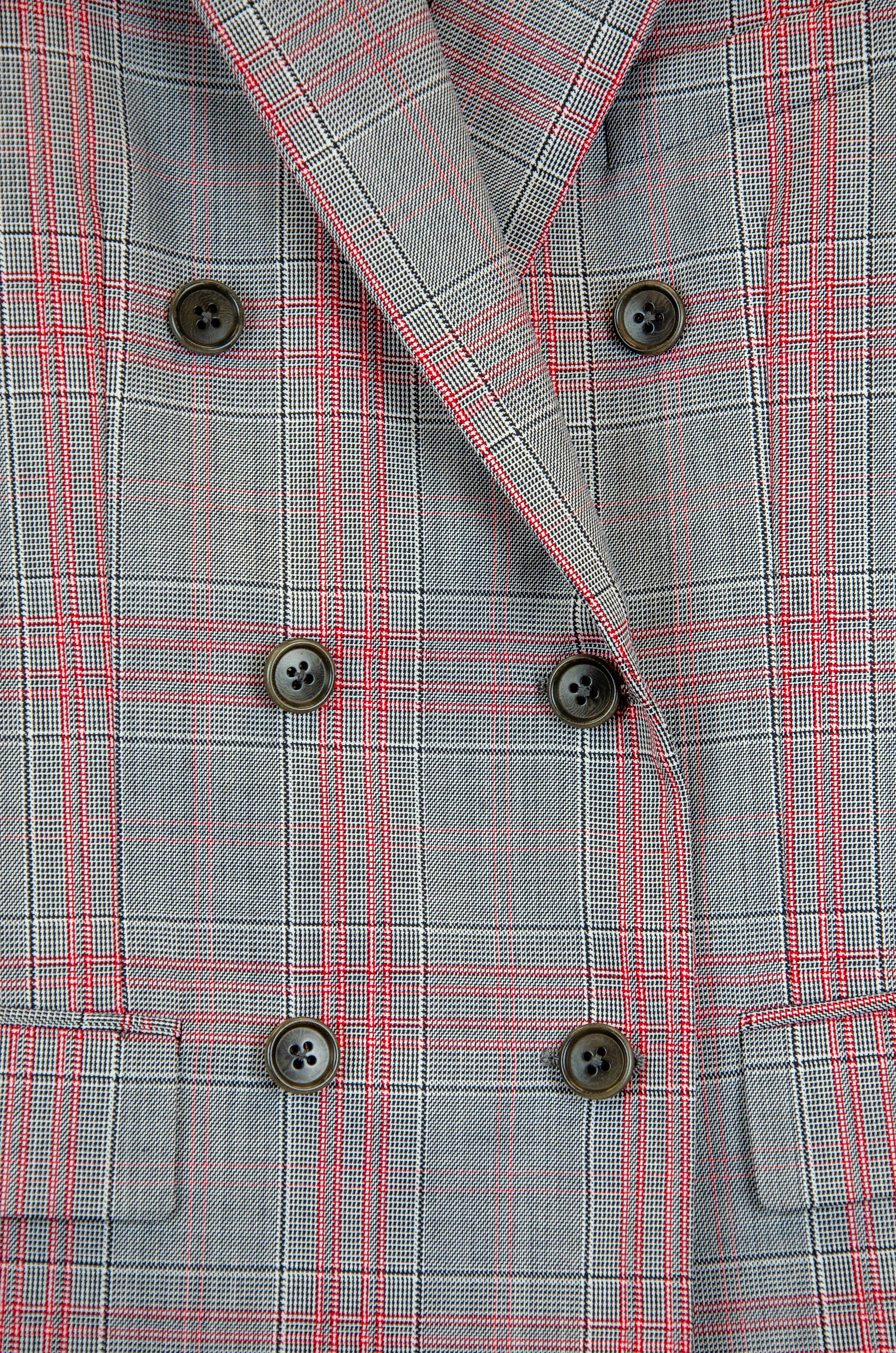 MCM MCM Check Double Breasted Blazer – Size 38 Size XS / US 0-2 / IT 36-38 - 4 Thumbnail