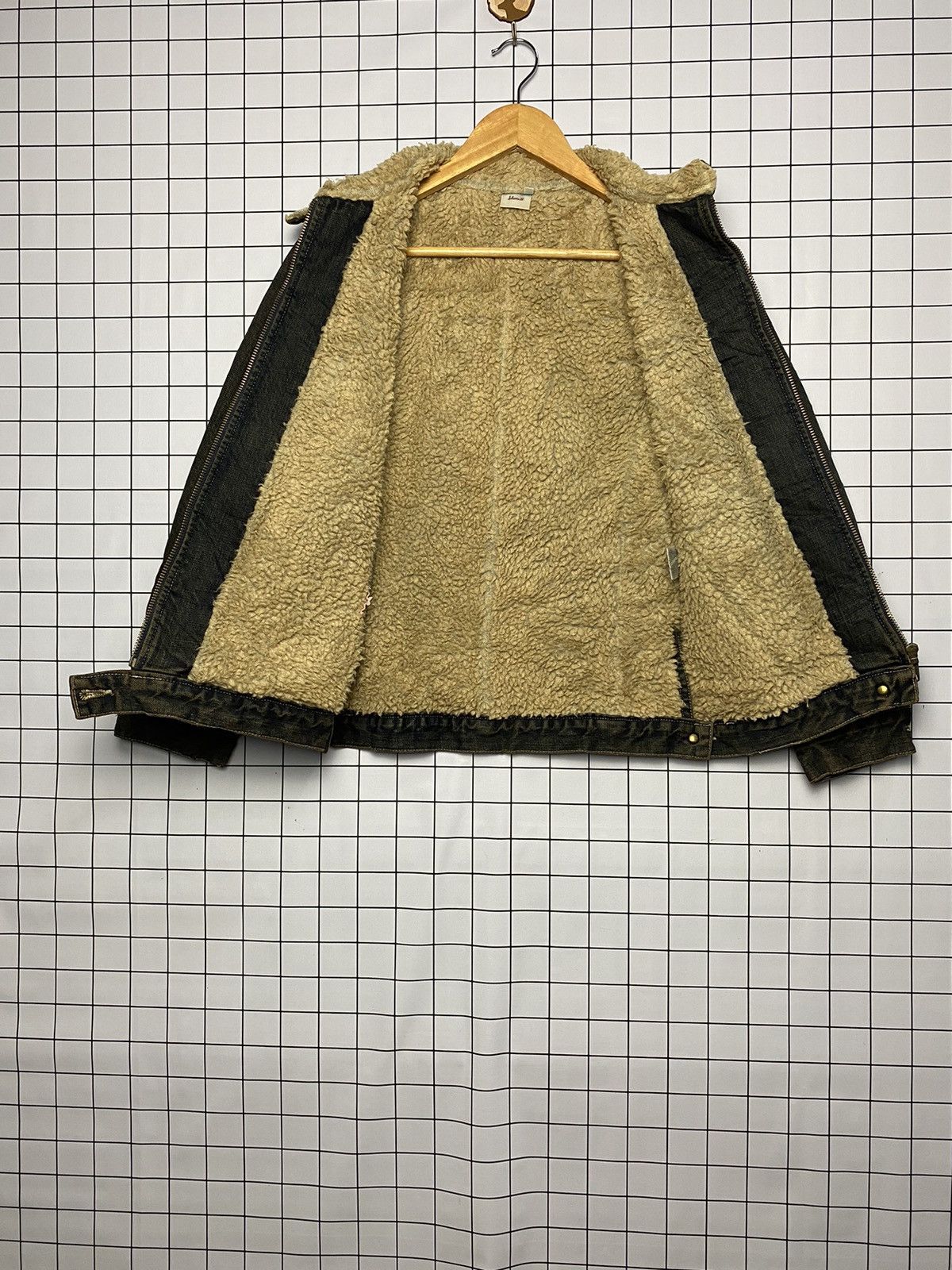 Japanese Brand Scheme.w Sherpa Denim Jacket Size US M / EU 48-50 / 2 - 4 Thumbnail