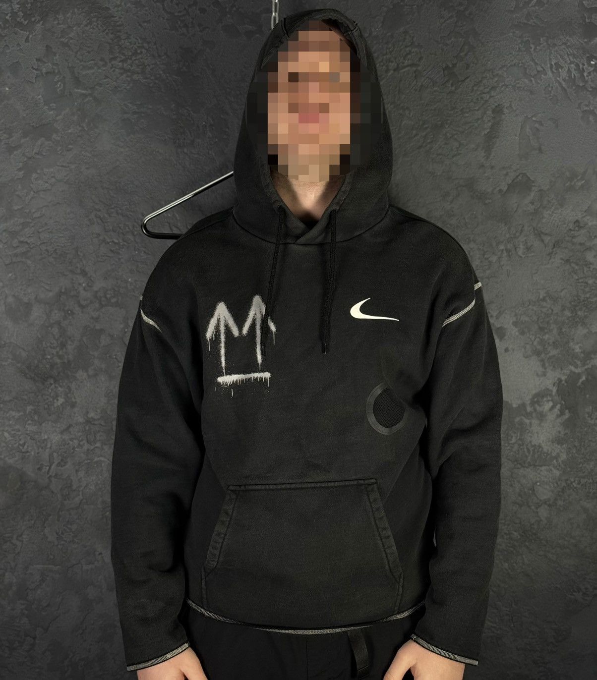 Nike × Off-White NIKE x OFF-WHITE SS20 Black NRG Hoodie Virgil Abloh Size US M / EU 48-50 / 2 - 3 Thumbnail