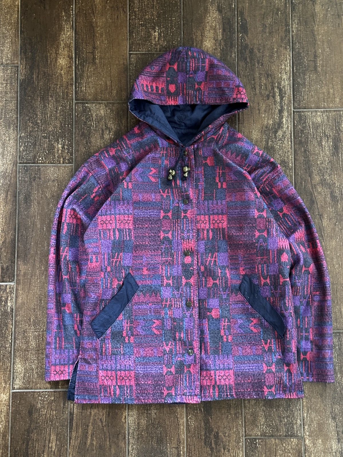 Vintage VTG British Mist Jacket Size M / US 6-8 / IT 42-44 - 3 Thumbnail