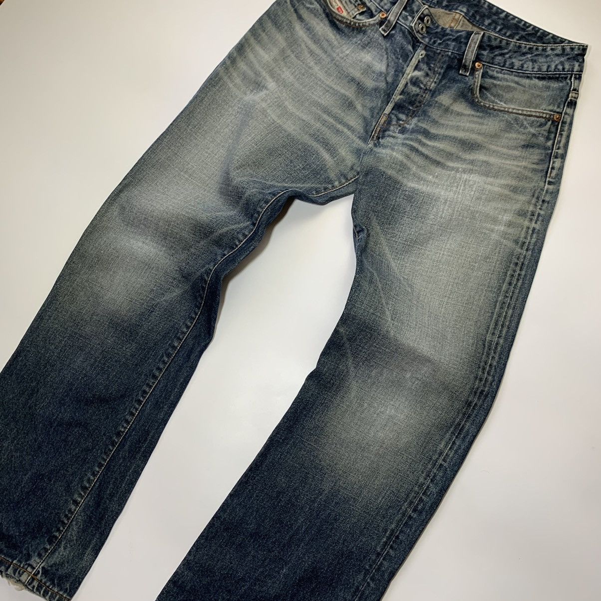 Diesel Vintage Diesel Gradient Denim Pants Jeans Y2K Size US 31 - 10 Thumbnail