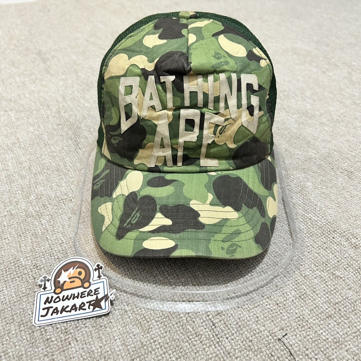 Bape ABC2 Green Camo Caps Size ONE SIZE - 2 Thumbnail