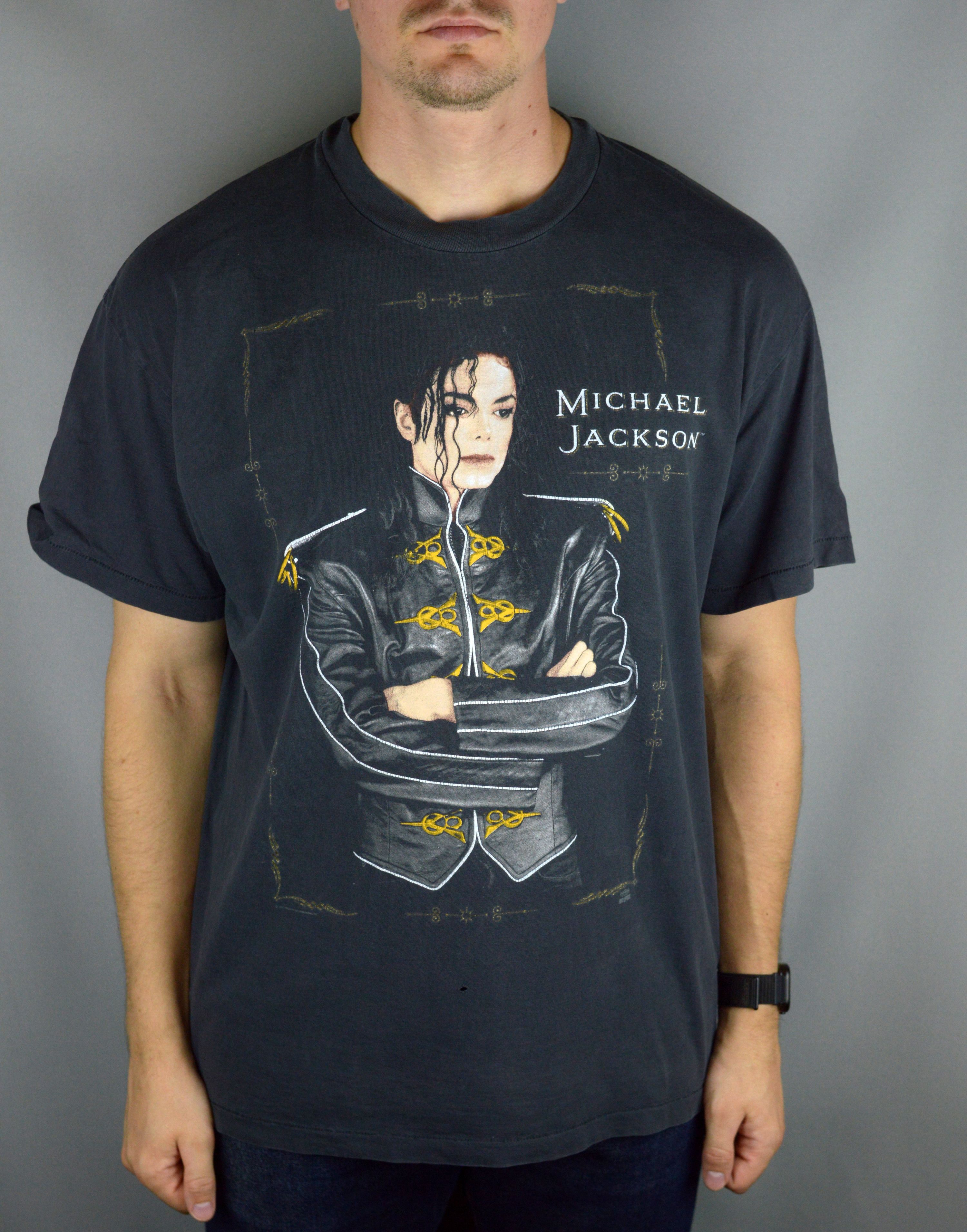 Vintage King Of Pop Michael Jackson Dangerous 1991 t shirt