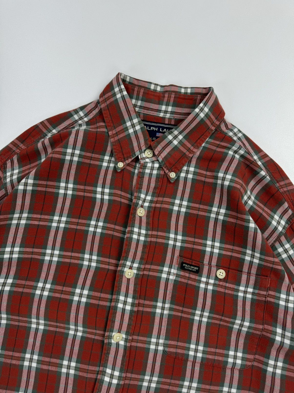 Other Ralph Laurent POLO SPORT Vintage Checkered Shirt Long sleeve Size US L / EU 52-54 / 3 - 1 Thumbnail