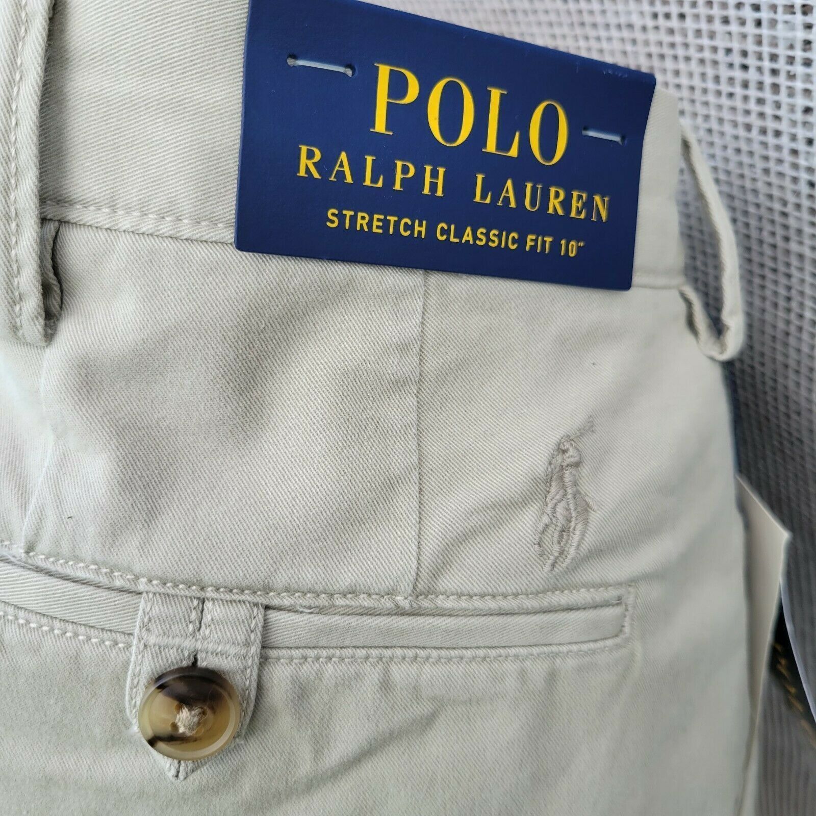 Lauren Ralph Lauren Men's Ralph Lauren Khaki Shorts. Size 42T***FLAWED **** Size US 42 / EU 58 - 5 Thumbnail