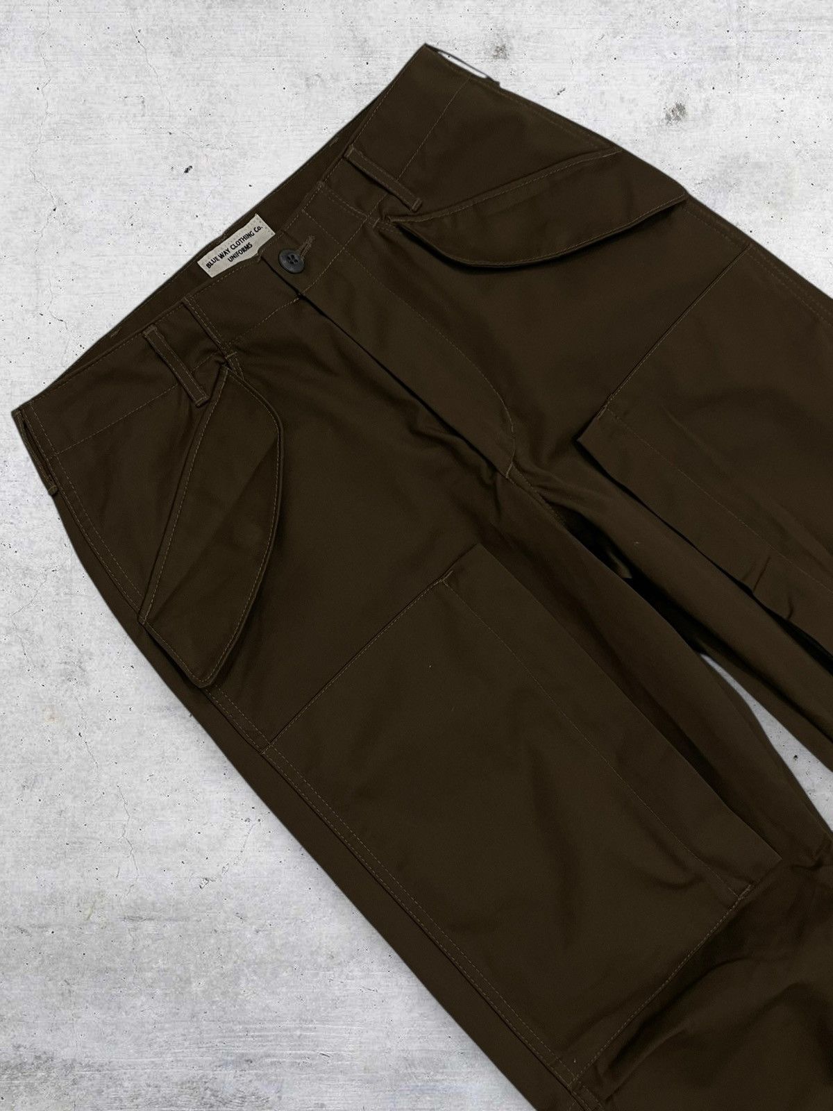 Japanese Brand VINTAGE BLUE WAY 1990S JAPAN DESIGNER CLOTHING COMBAT PANT Size US 30 / EU 46 - 5 Thumbnail