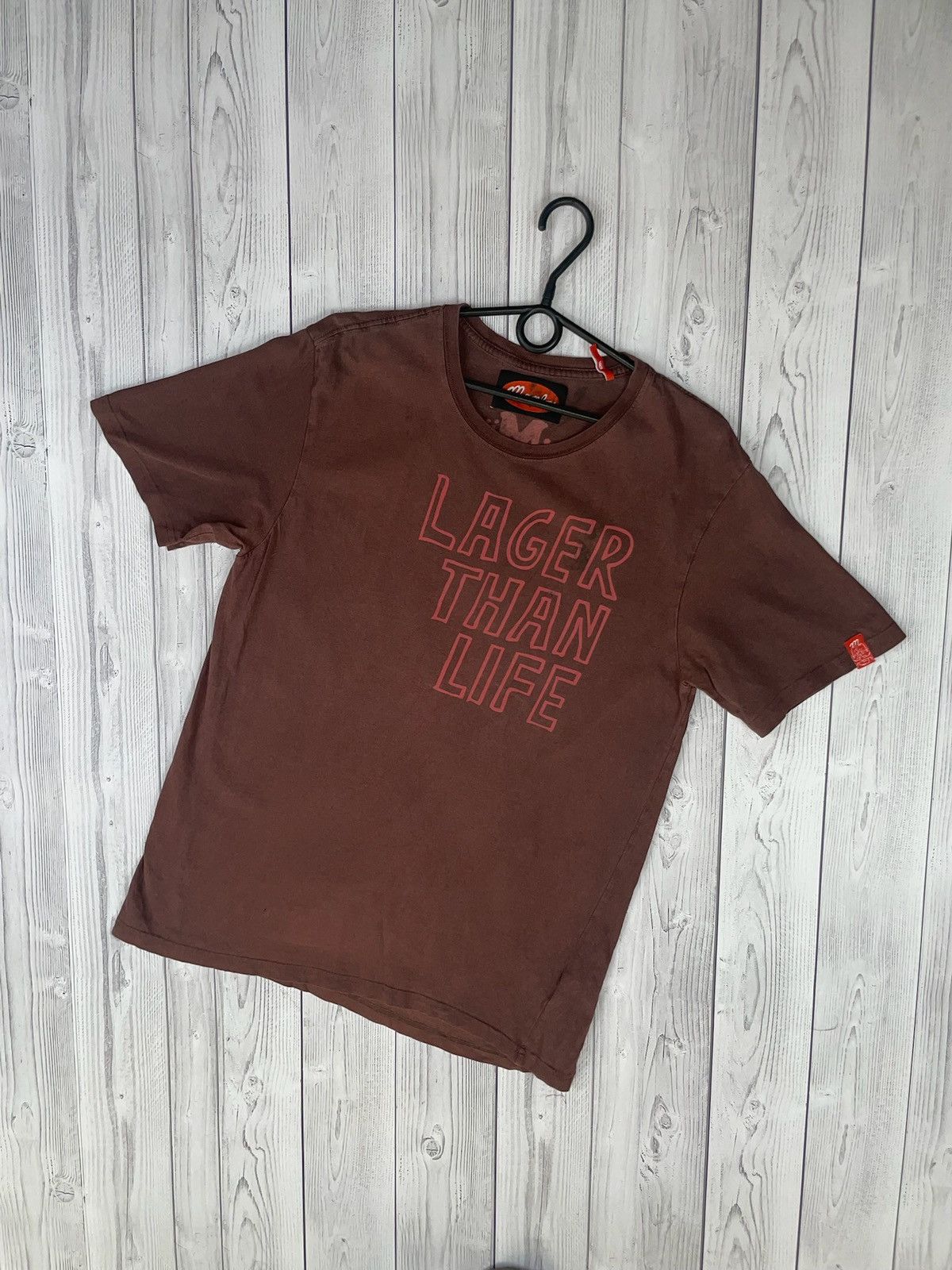 Vintage Mambo tee big logo size M Lager than life