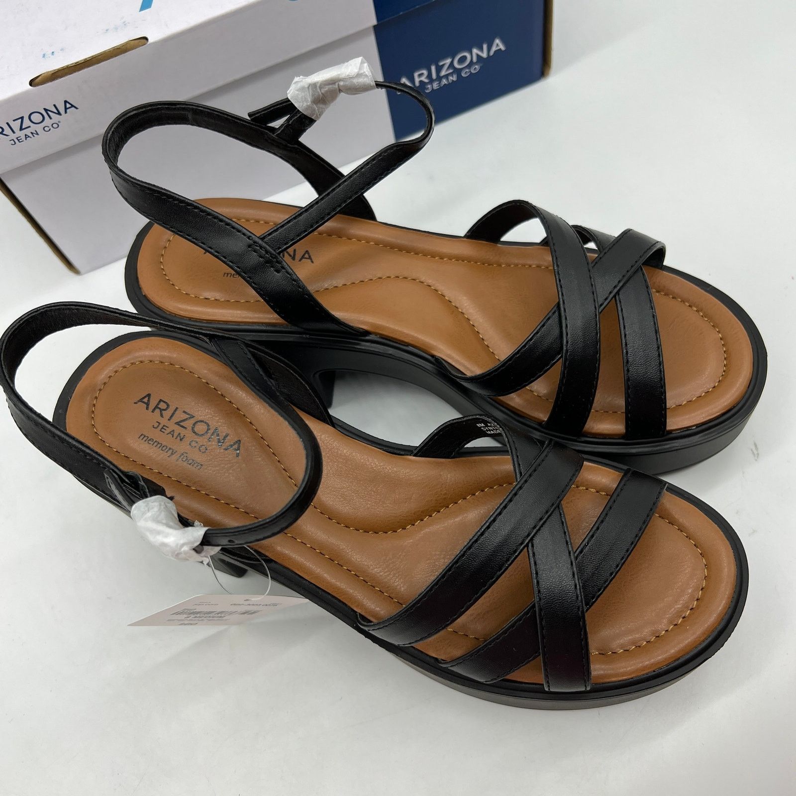 Other Women Block Shoes Platform Flat Wedge Casual Open Toe Size US 8 / IT 38 - 5 Thumbnail