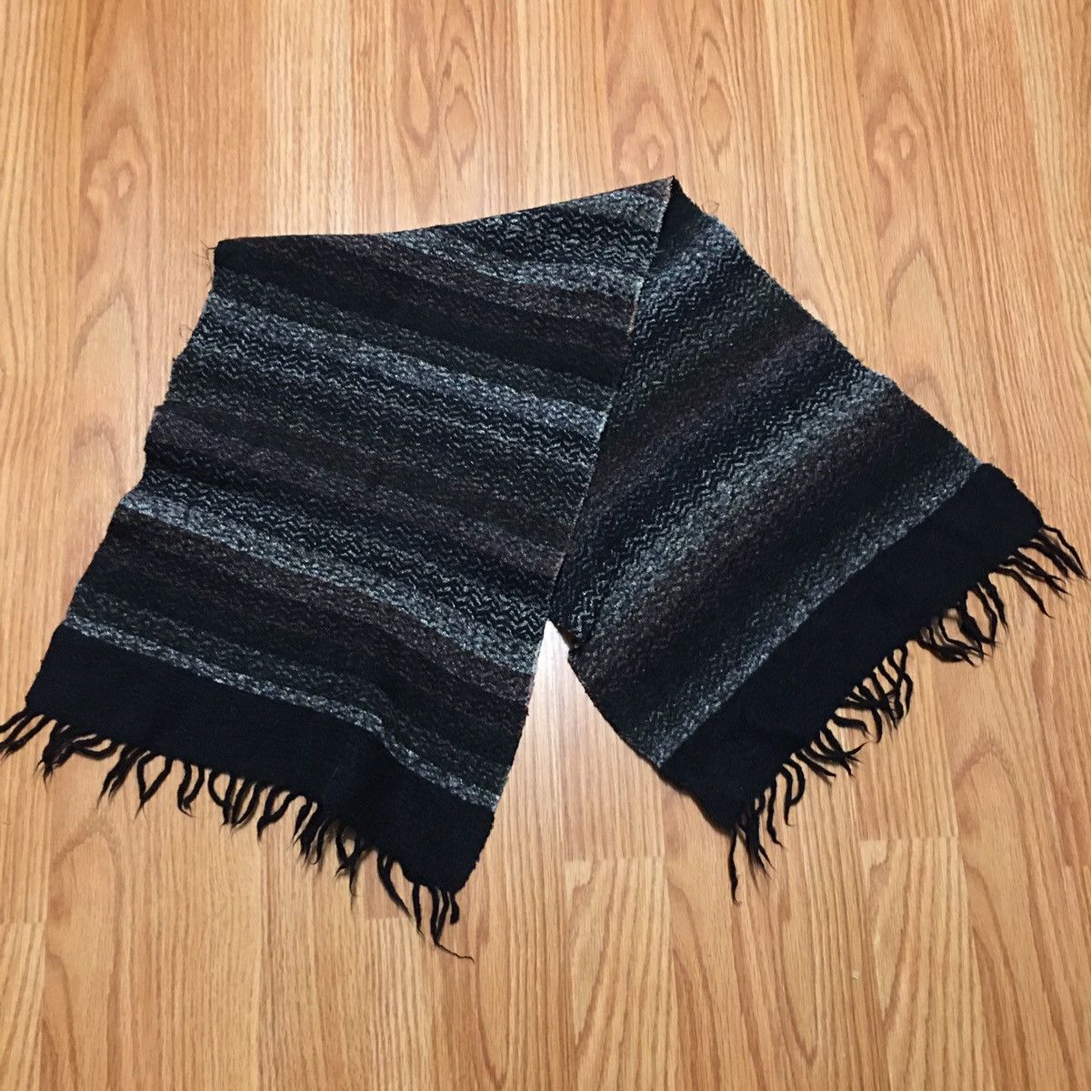 Missoni MiSSONI Vintage Wool Stripped Mens Scarf Size ONE SIZE - 4 Thumbnail