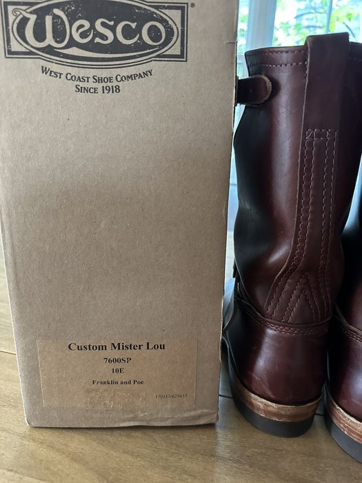 WESCO Wesco Mr. Lou engineer boots Grailed