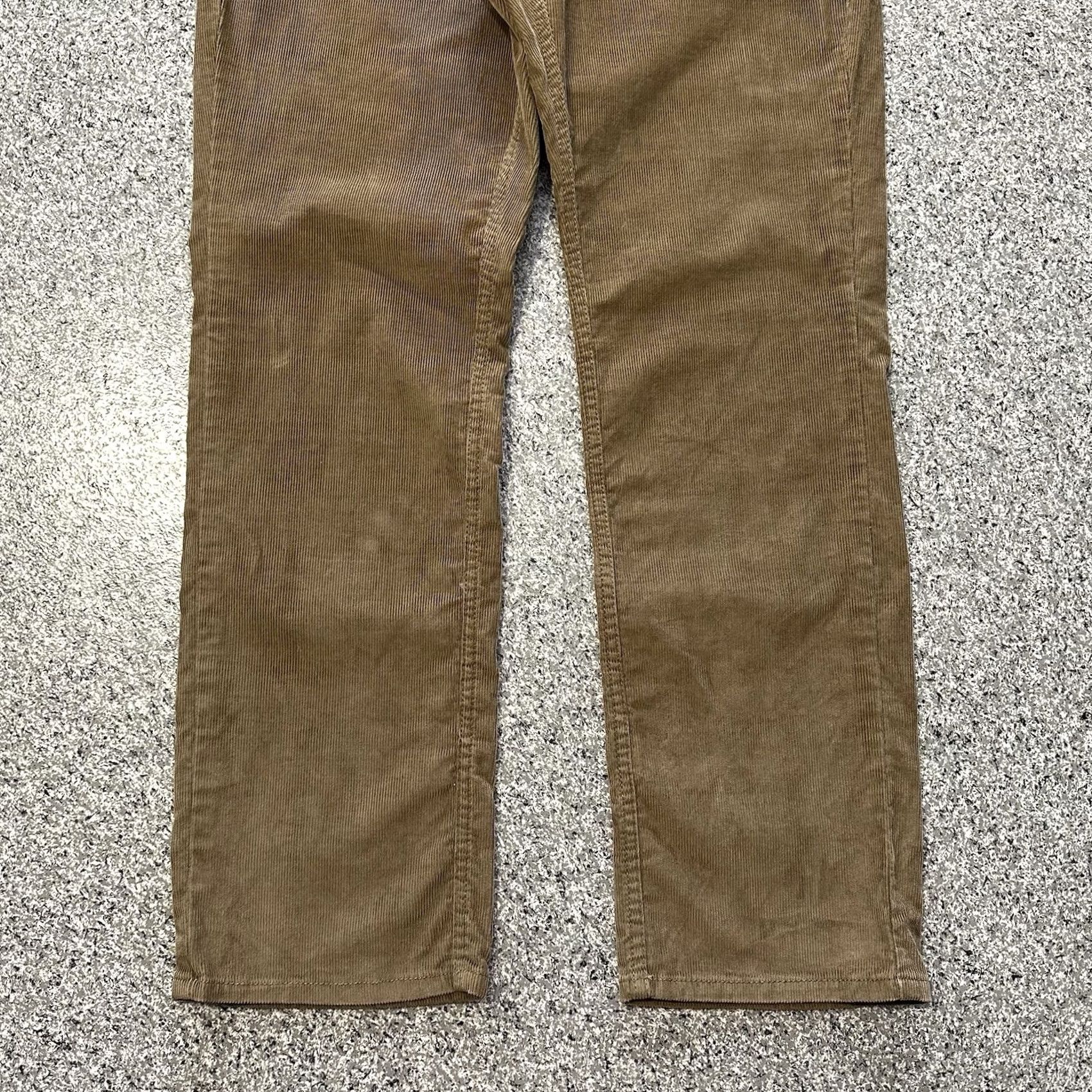 Vintage L.L. Bean Pants Womens 6P Corduroy Straight Leg Mid Rise BeanFlex Stretch - Brown, 28x27 - Casual, Regular Fit Size 28" / US 6 / IT 42 - 3 Thumbnail