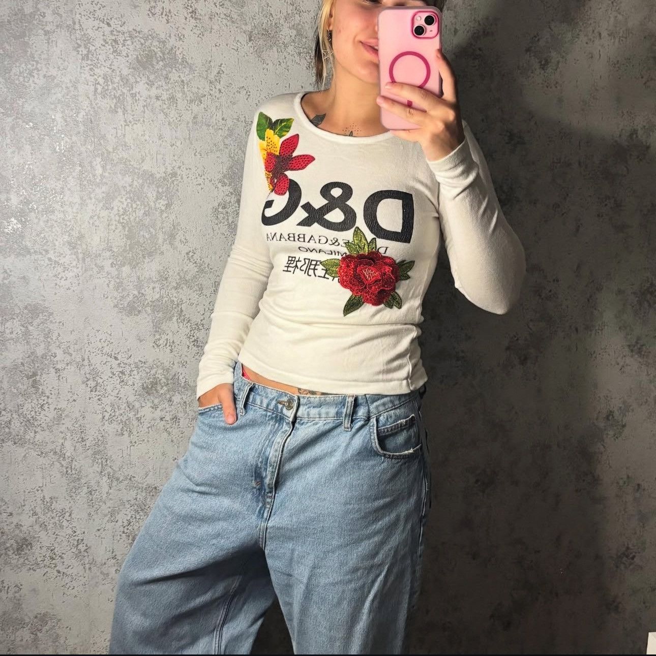 Dolce & Gabbana Vintage Beauty Dolce&Gabbana Longsleeve Size M / US 6-8 / IT 42-44 - 1 Thumbnail