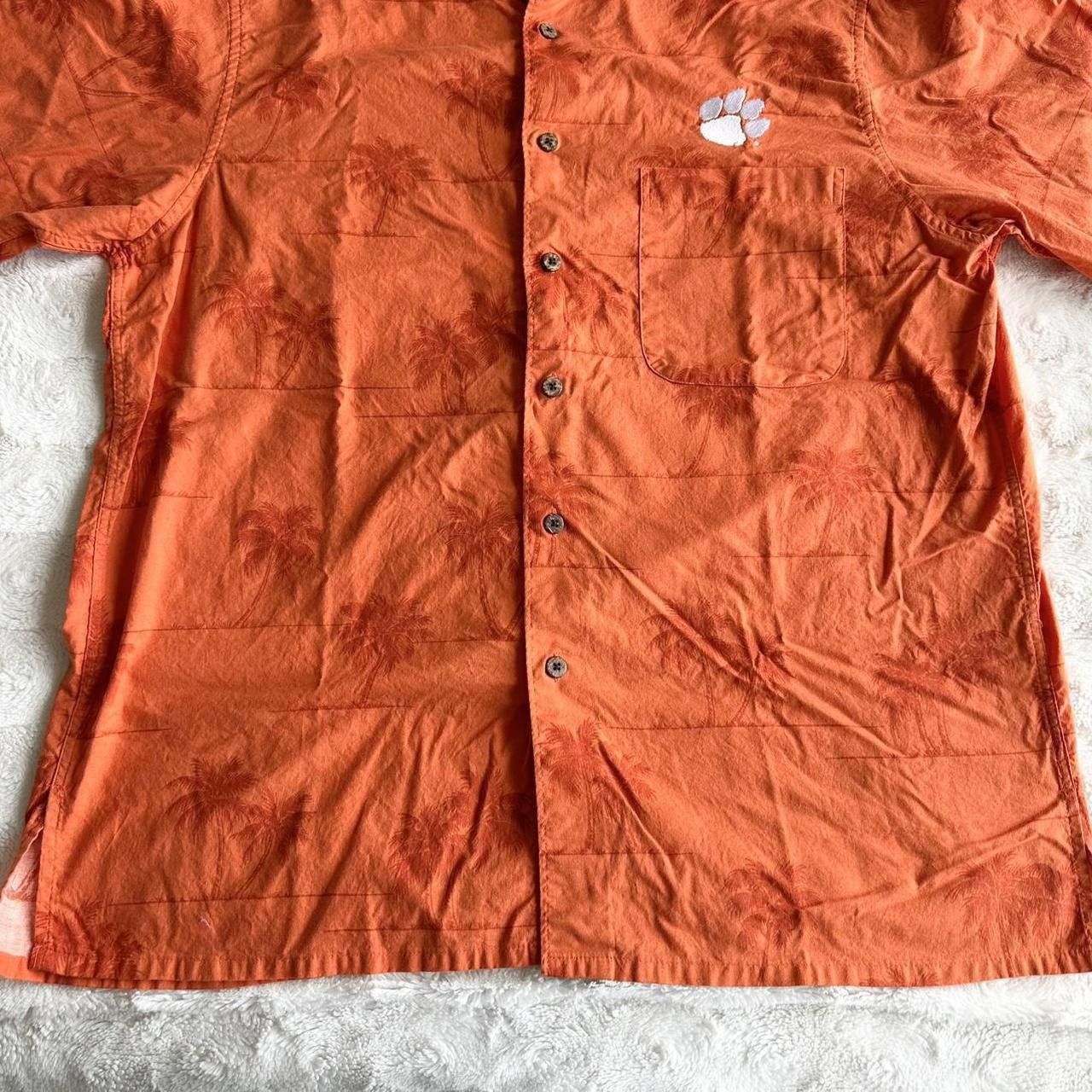 Reyn Spooner Vintage Clemson Hawaiian Shirt Mens L Reyn Spooner Tigers SS Size US L / EU 52-54 / 3 - 5 Thumbnail