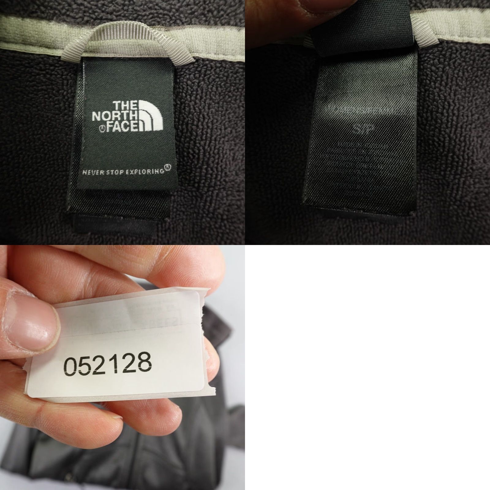 The North Face VINTAGE The North Face Jacket Womens Small Gray Fleece Full Zip Up Sweater Coat Outdoors Size S / US 4 / IT 40 - 8 Thumbnail