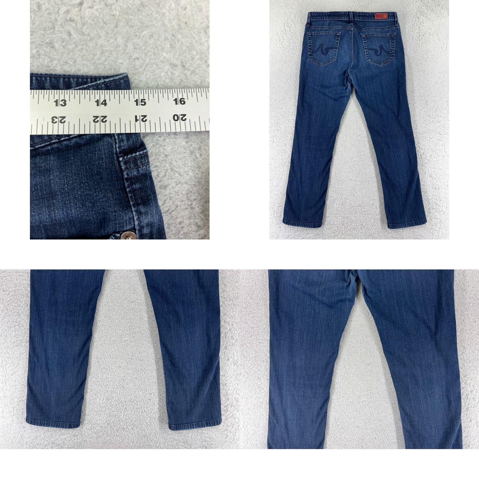 Denime AG Adriano Goldschmied Jeans Womens 30 Denim Blue 5-Pocket Size 30" / US 8 / IT 44 - 9 Thumbnail