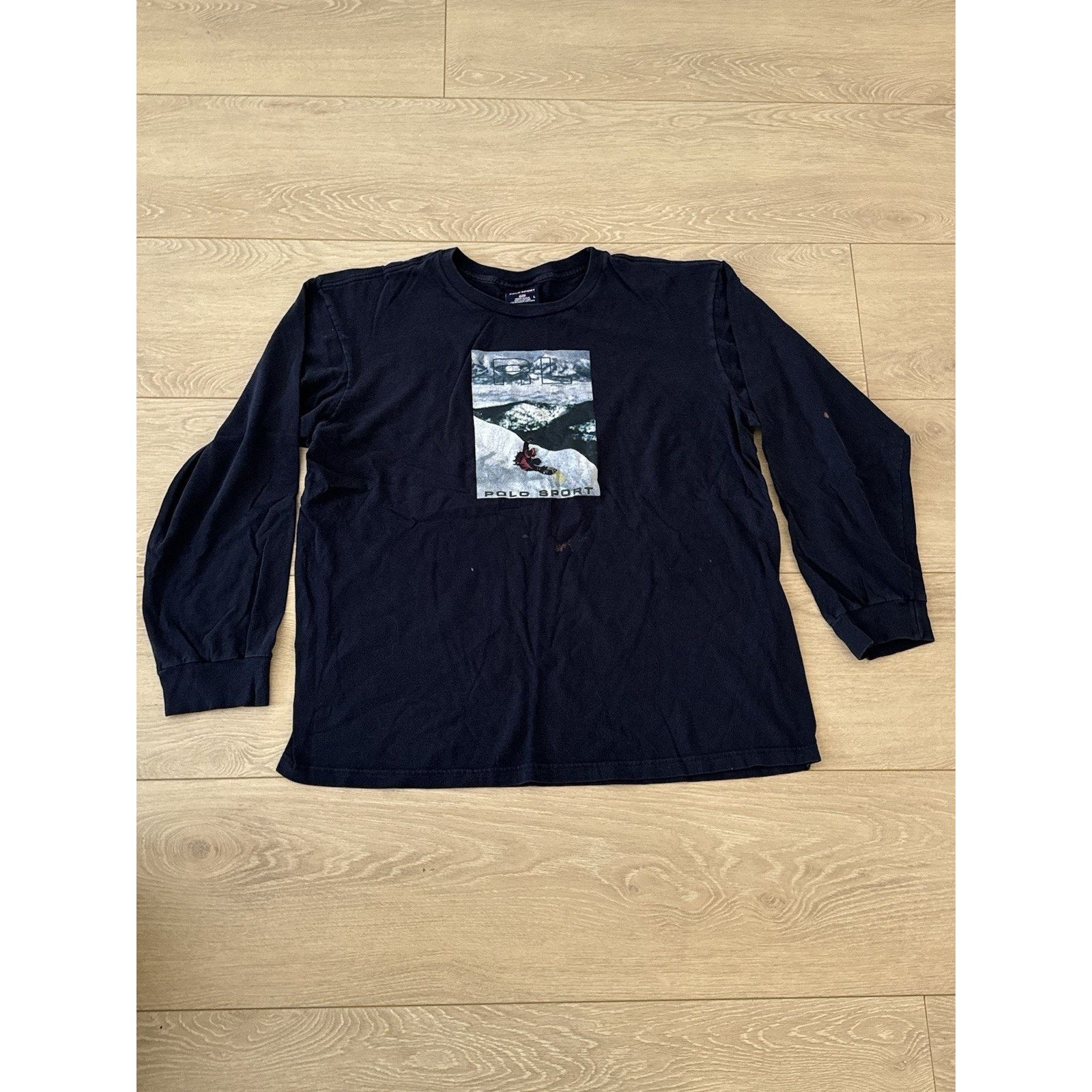 Polo Ralph Lauren POLO Sport RALPH LAUREN Winter Sports Long Sleeve T Shirt Size US L / EU 52-54 / 3 - 2 Thumbnail