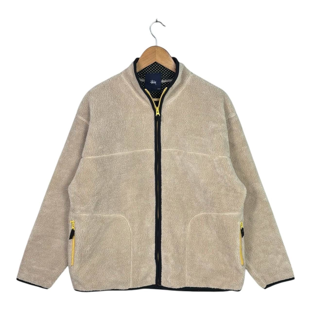 Stussy Stussy lava reversible sherpa fleece jacket | Grailed