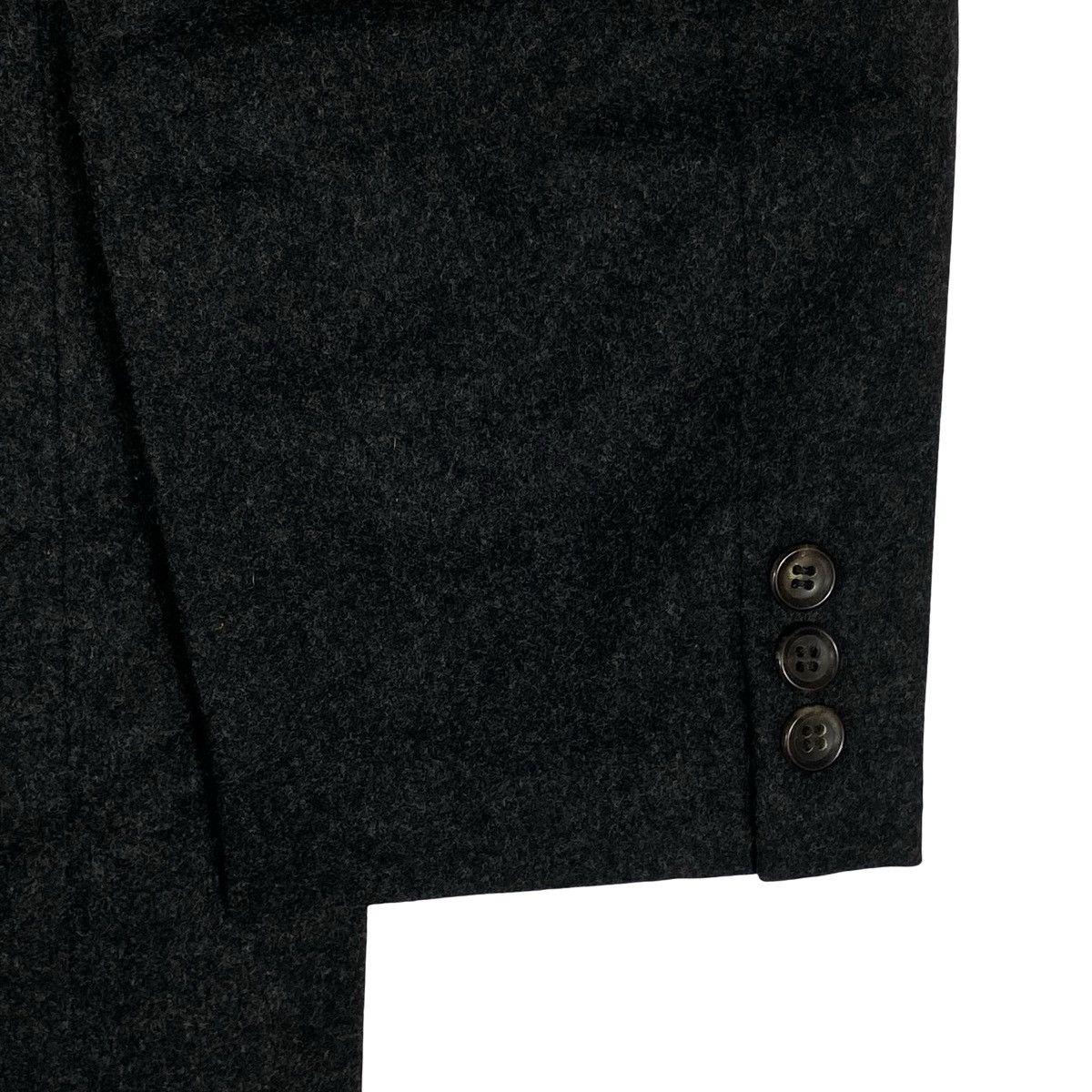 Comme des Garcons Homme Vintage COMME des GARÇONS HOMME Wool Blazer Jacket Size 46R - 13 Thumbnail