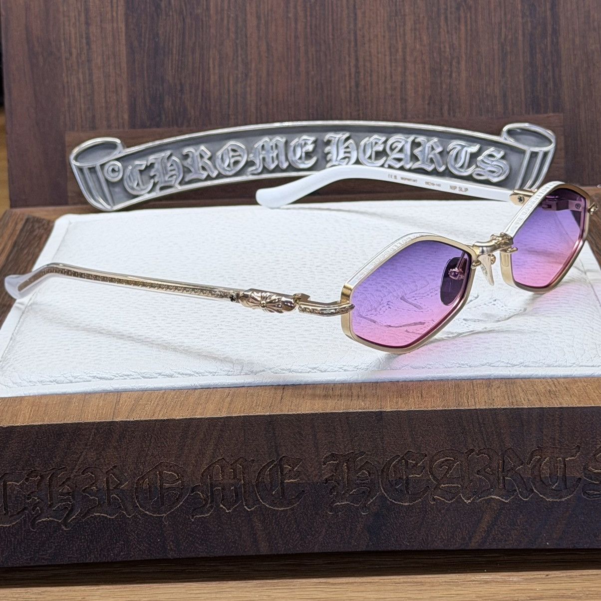 Chrome Hearts Chrome Hearts NIP SLIP 1/1 Sunglasses Size ONE SIZE - 8 Thumbnail