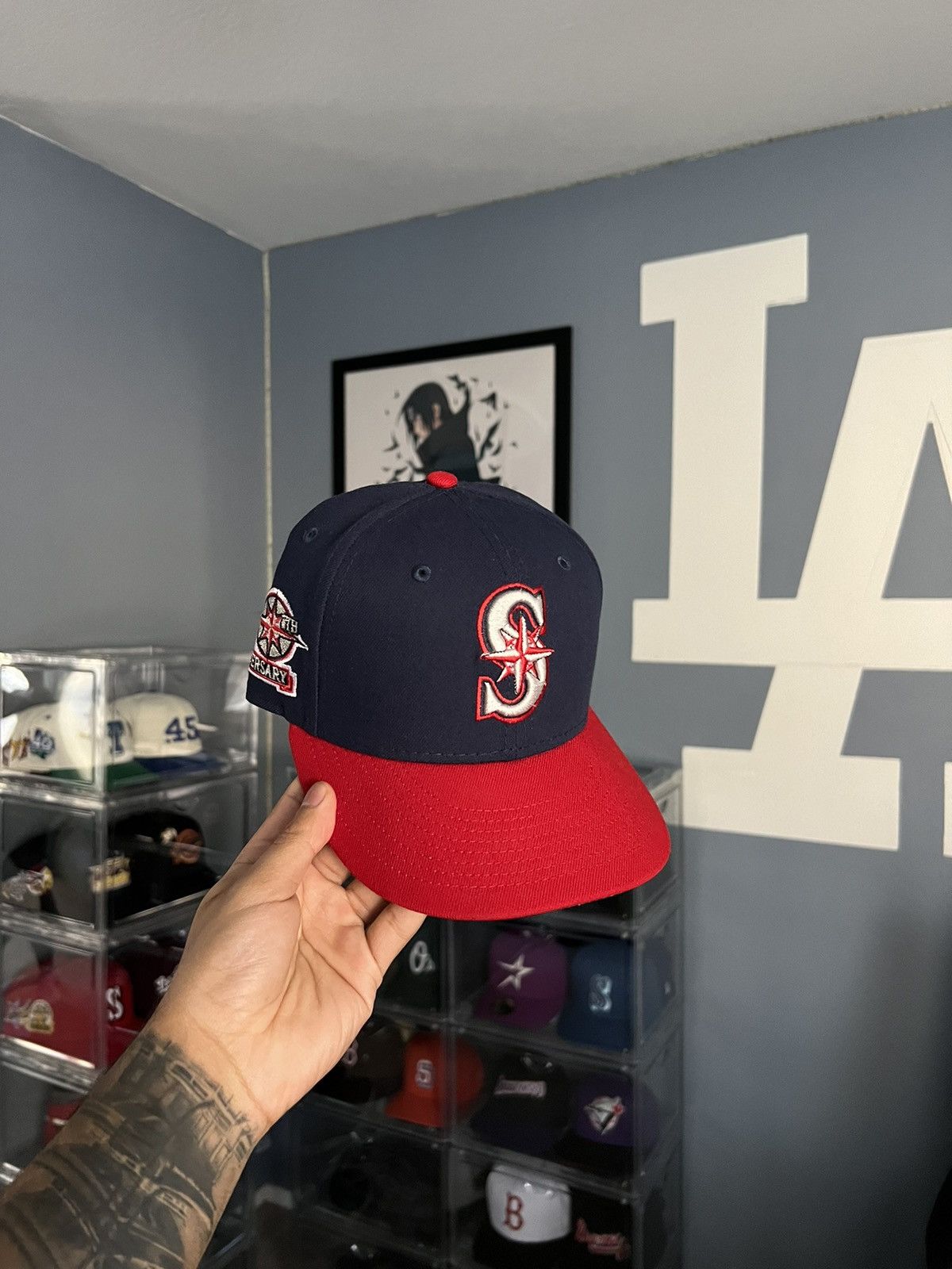 Anaheim Angels OG Frozen Tangerine 7 1/4 HatClub