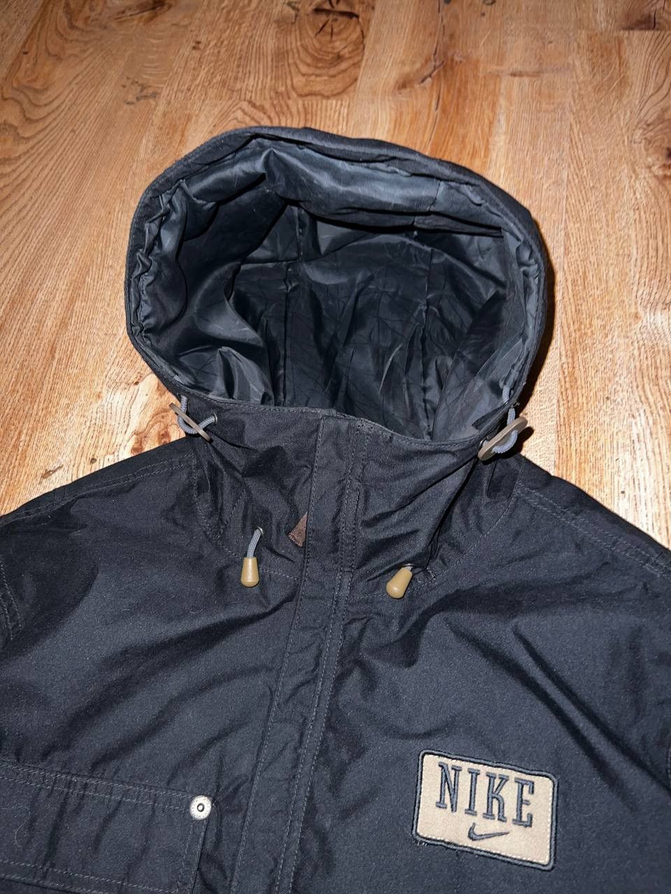 Nike × Vintage Nike Vintage Winter Parka Jacket Size US L / EU 52-54 / 3 - 3 Thumbnail
