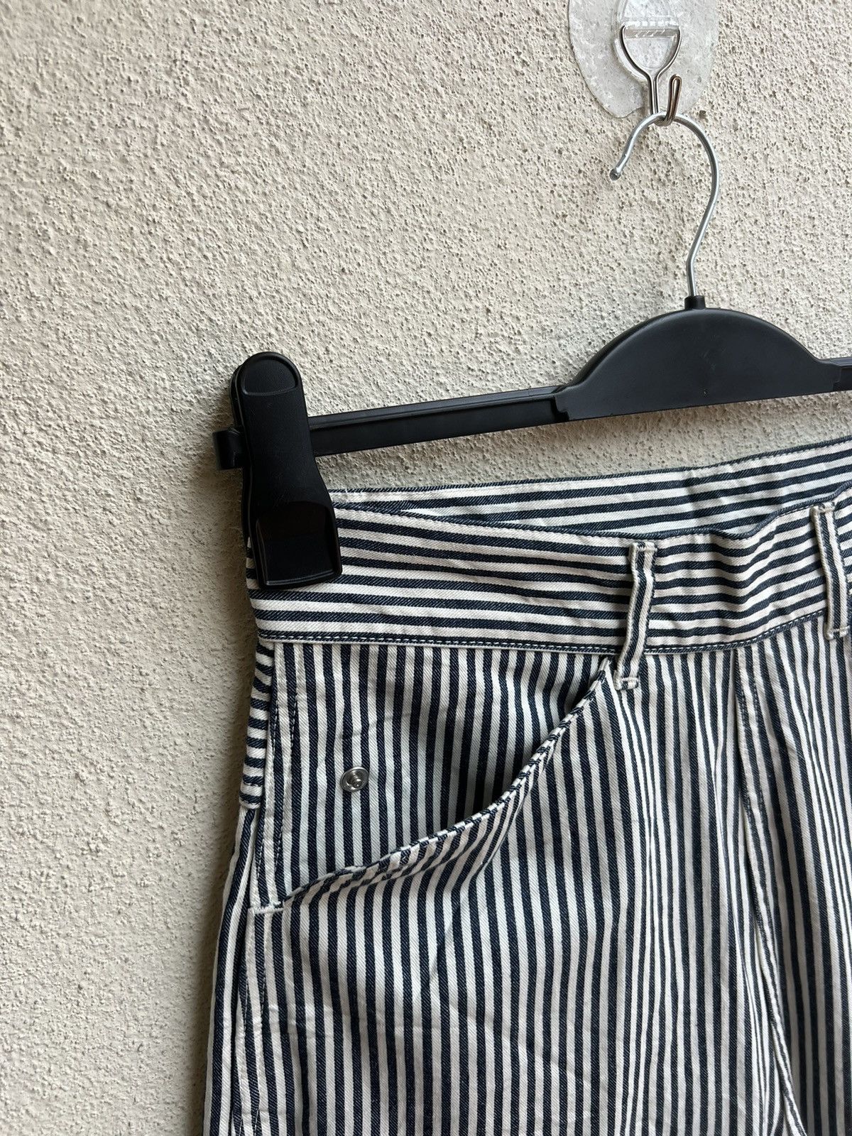 Ordinary Fits Ordinary Fits X Urban Research Hickory Striped Wide Leg Pant Size US 29 - 8 Thumbnail