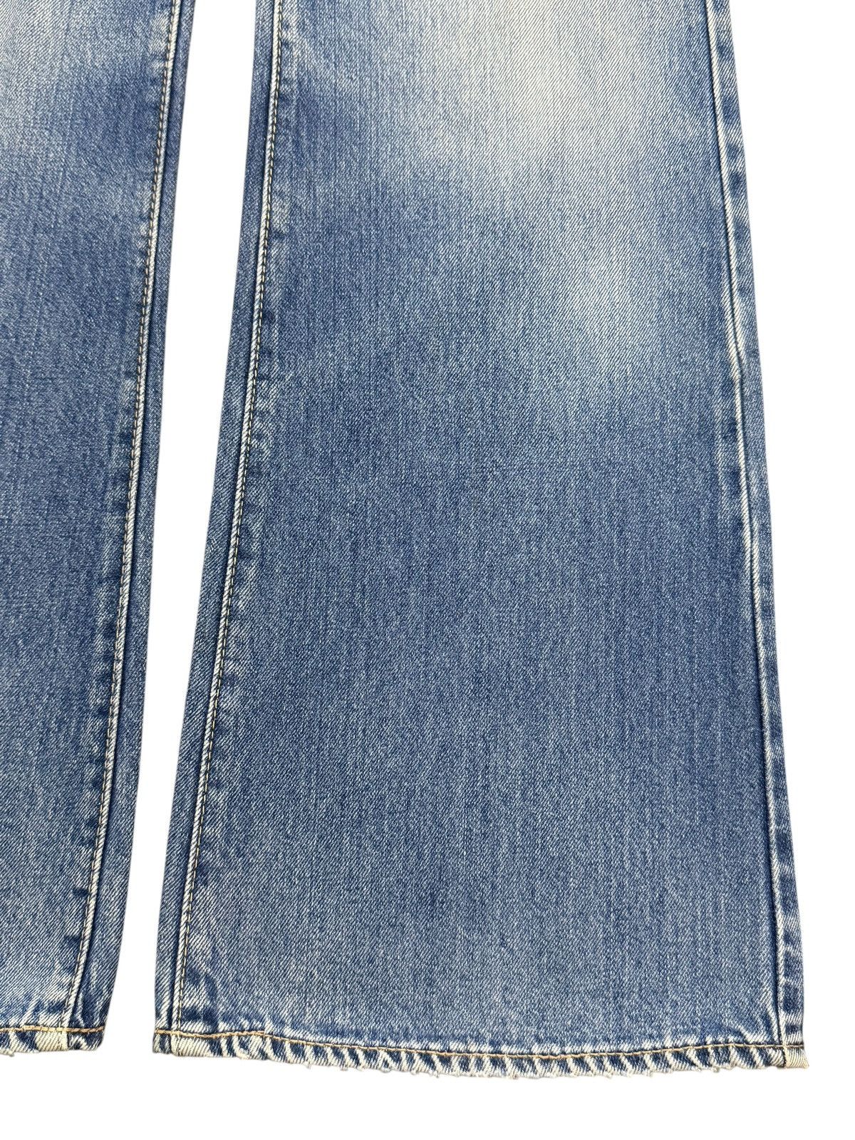 Big John Vintage 90s Big John Faded Wash Wide Leg Bell Bottom Flared Size US 29 - 8 Thumbnail