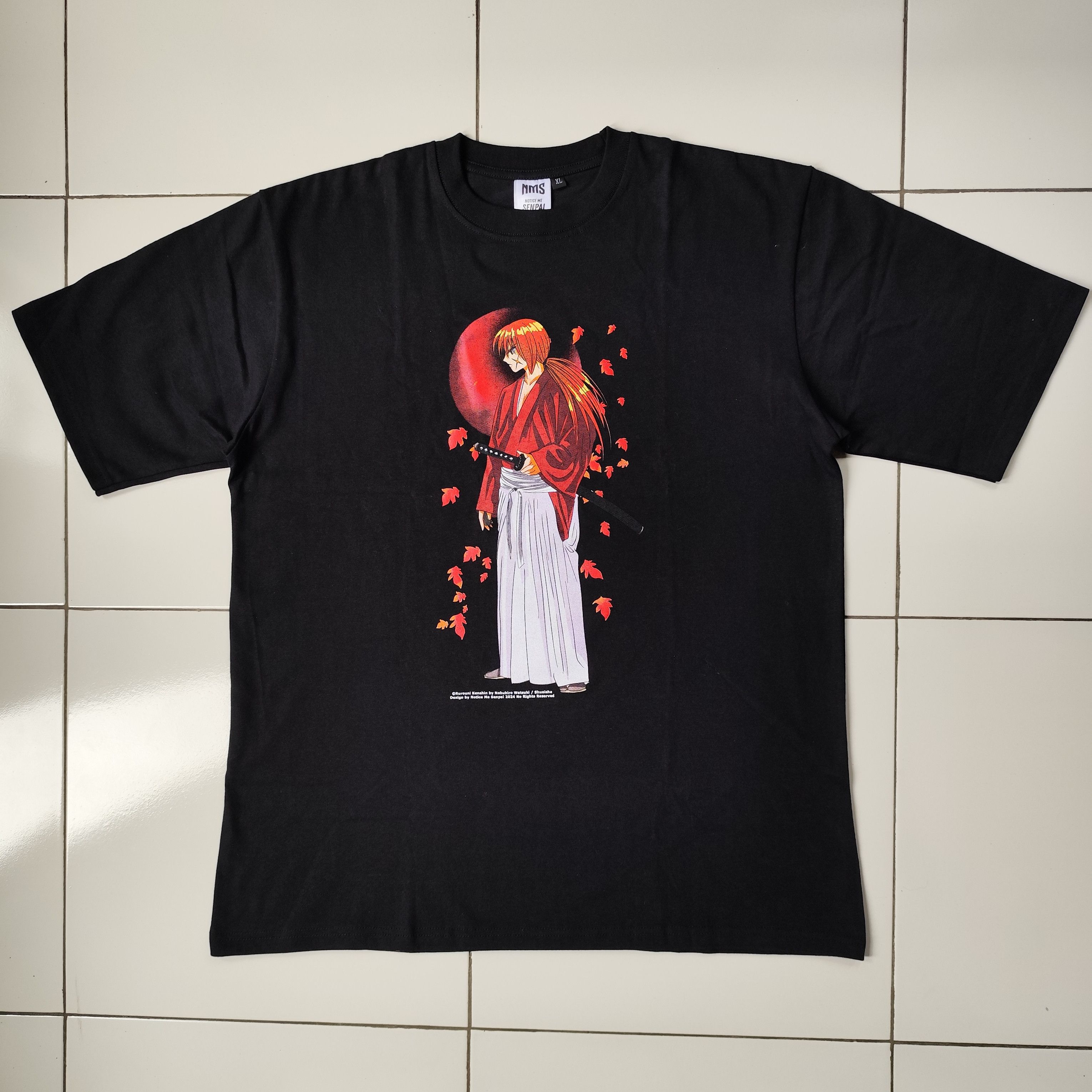 Anime × Japanese Brand Rurouni Kenshin Samurai X Anime Tee Manga T shirt Size US XL / EU 56 / 4 - 3 Thumbnail