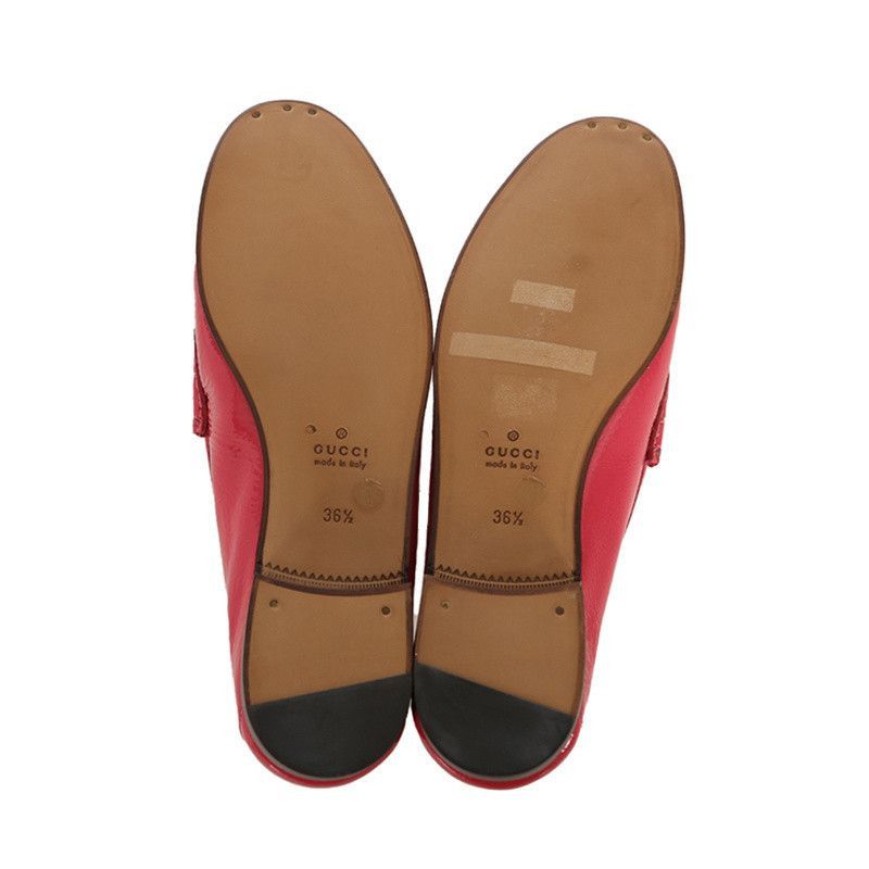 Gucci Gucci Pink Patent Leather Loafers - Size US 6.5 / EU 39-40 - 4 Thumbnail