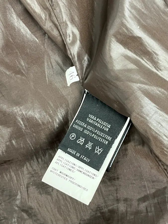 Vintage 2000s Vintage Dark Brown Puffer Long Jacket Size S / US 4 / IT 40 - 9 Thumbnail