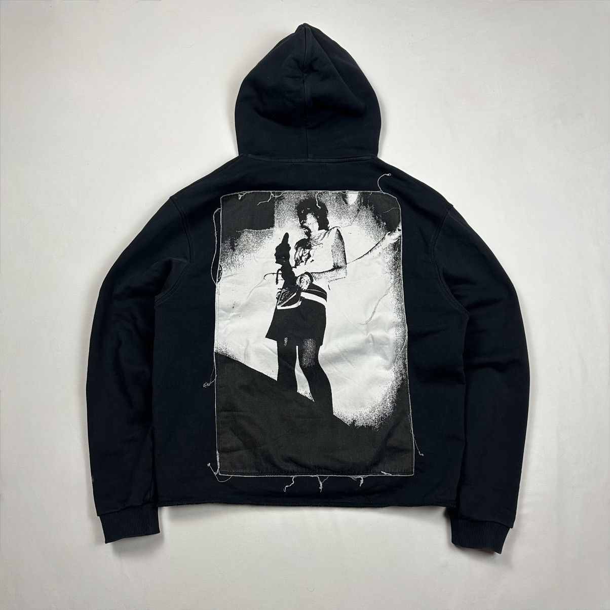 SS21 Raf Simons x Fred Perry Brian Flynn Patch Hoodie Punk