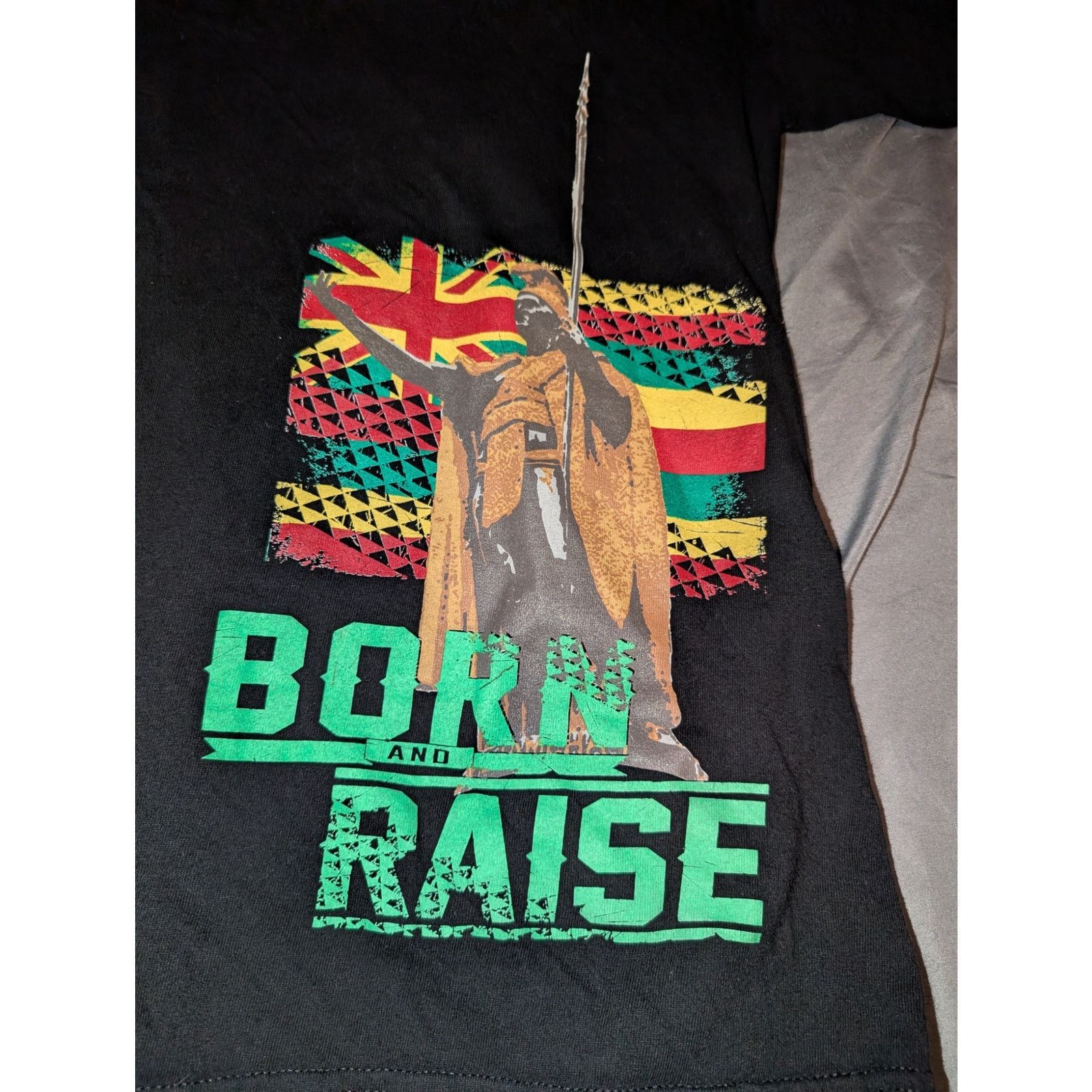 Hanes Vintage Shaka Hawaii Native Born and Raise T-Shirt Large Size US L / EU 52-54 / 3 - 3 Thumbnail