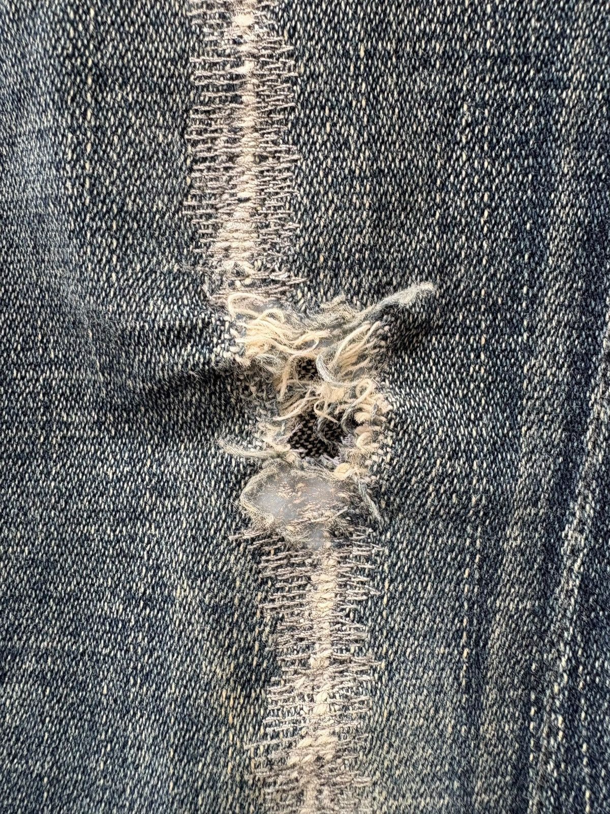 True Religion Vintage Y2K True Religion Joey Distress Low Rise Flare Jeans Size 28" / US 6 / IT 42 - 3 Thumbnail